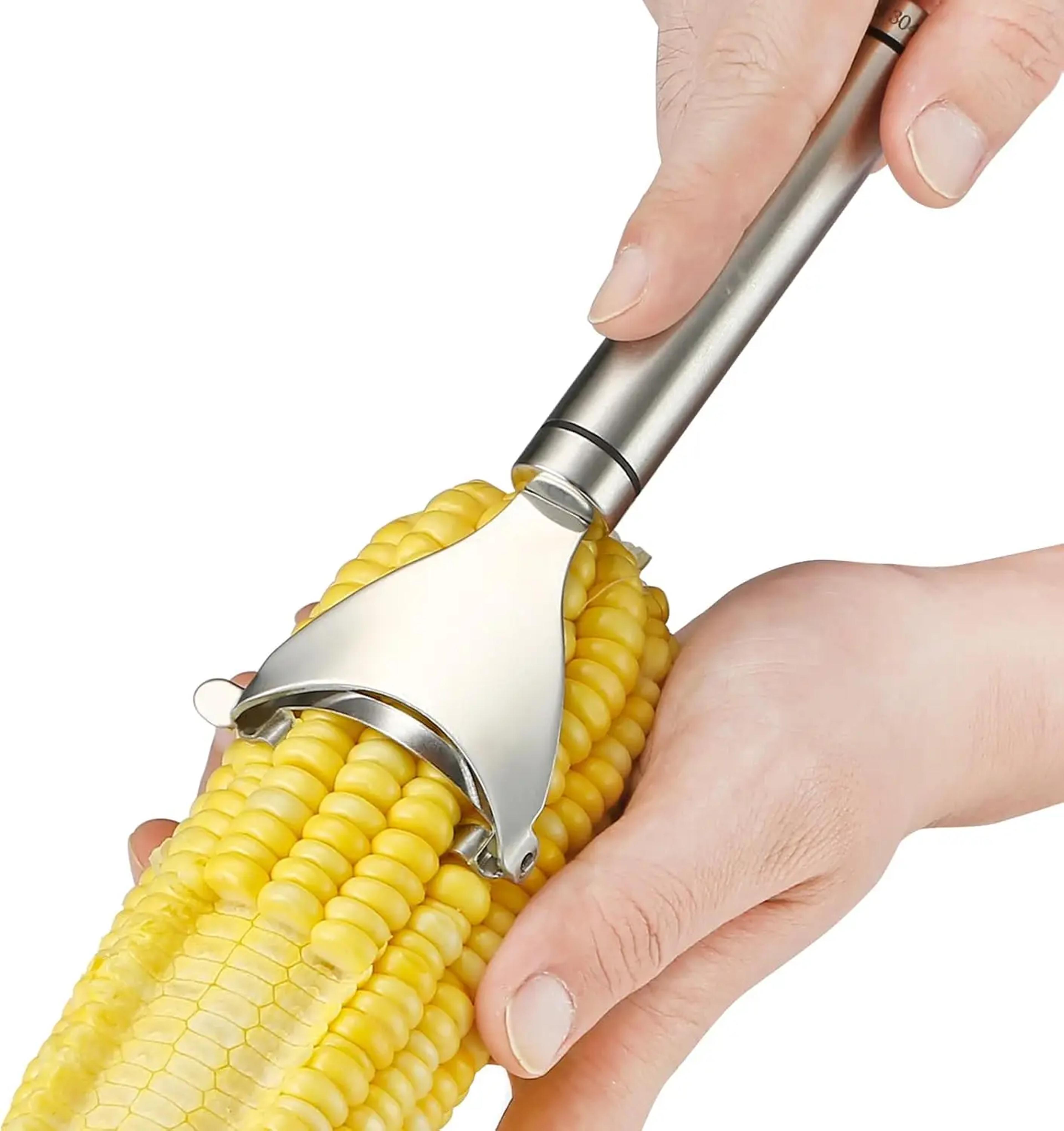 stainless steel corn stripper tool easy corn cob kernel remover cutter