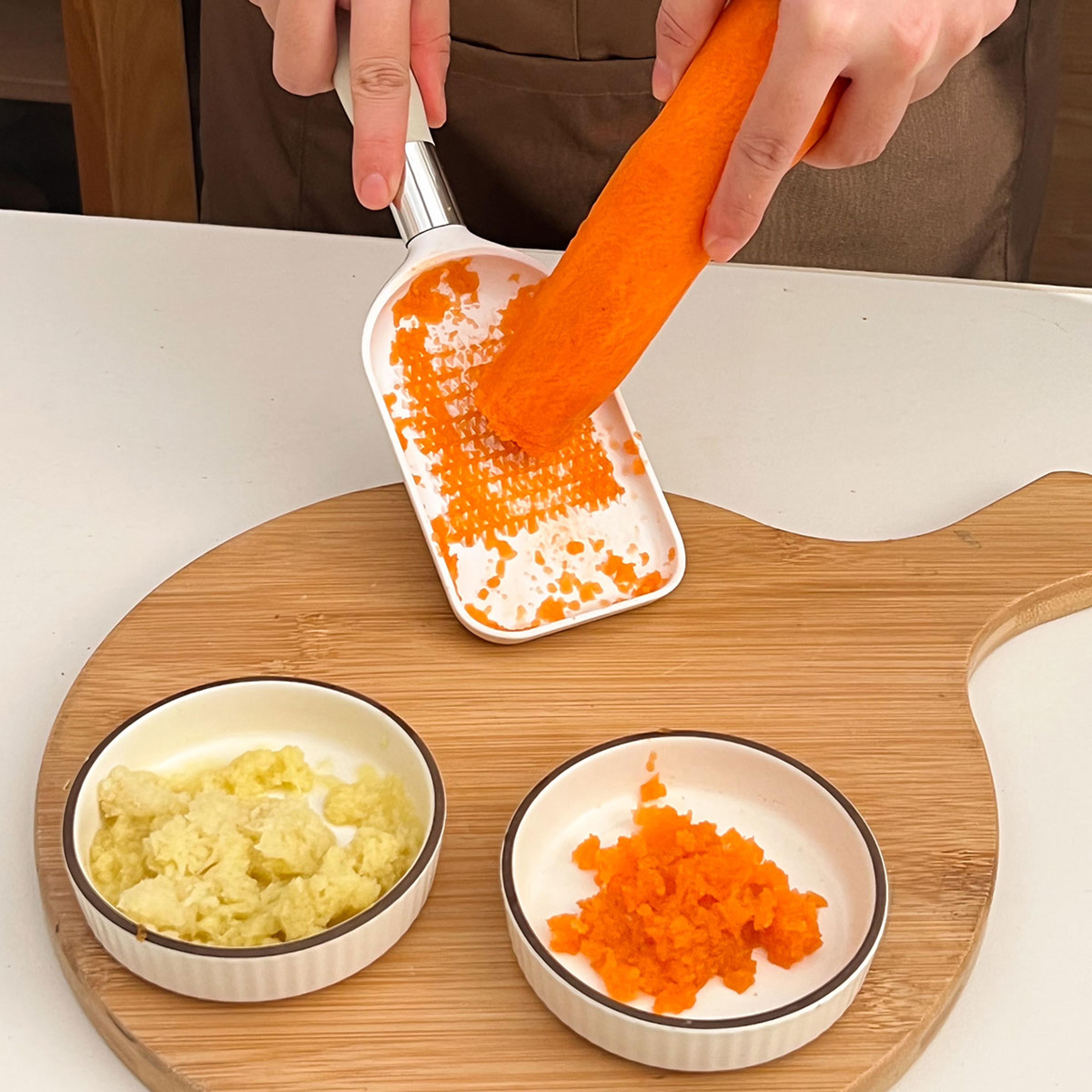 multi functional garlic grinder & ginger grater tool manual vegetable chopper