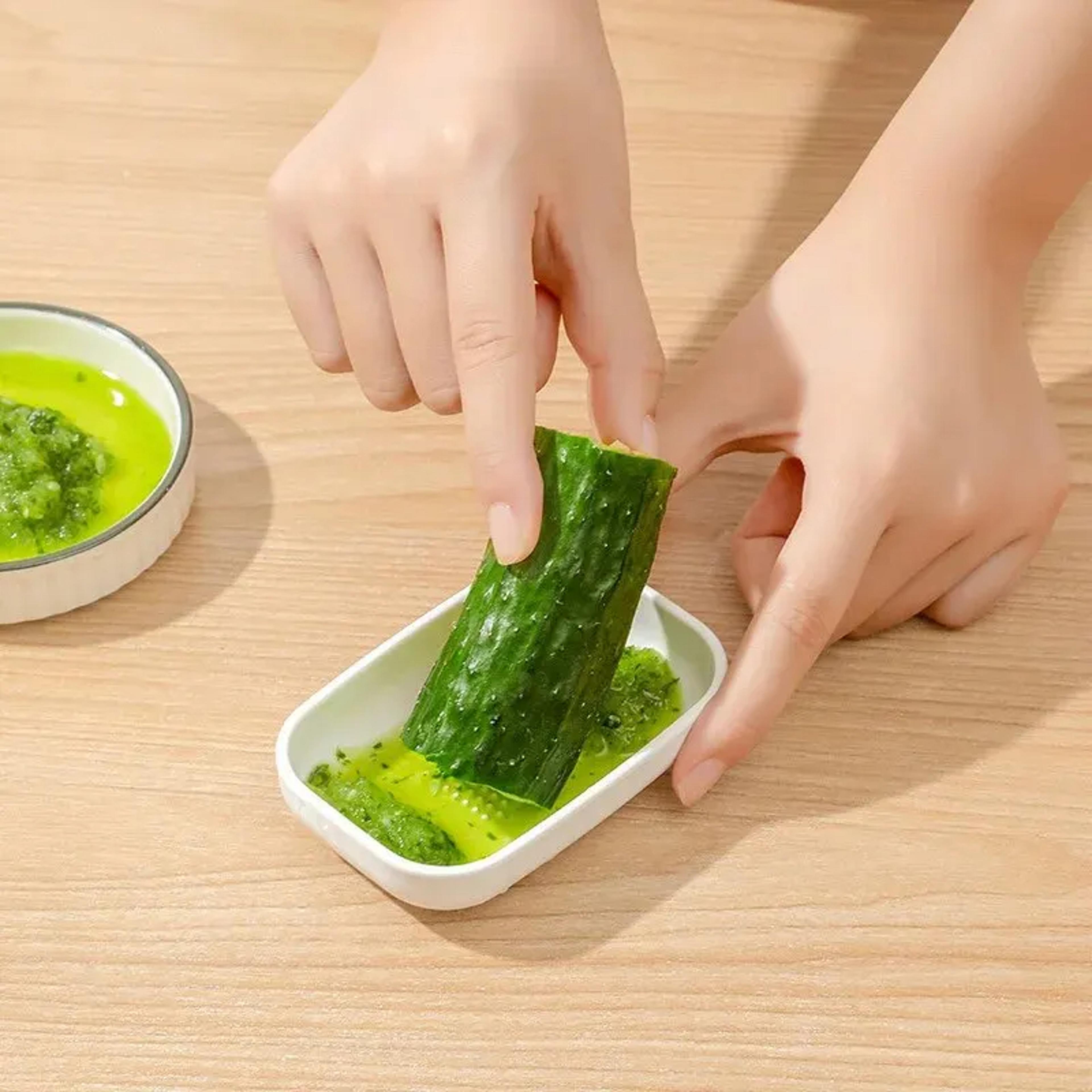 premium garlic grinder & ginger grinder for easy kitchen prep manual vegetable puree tool