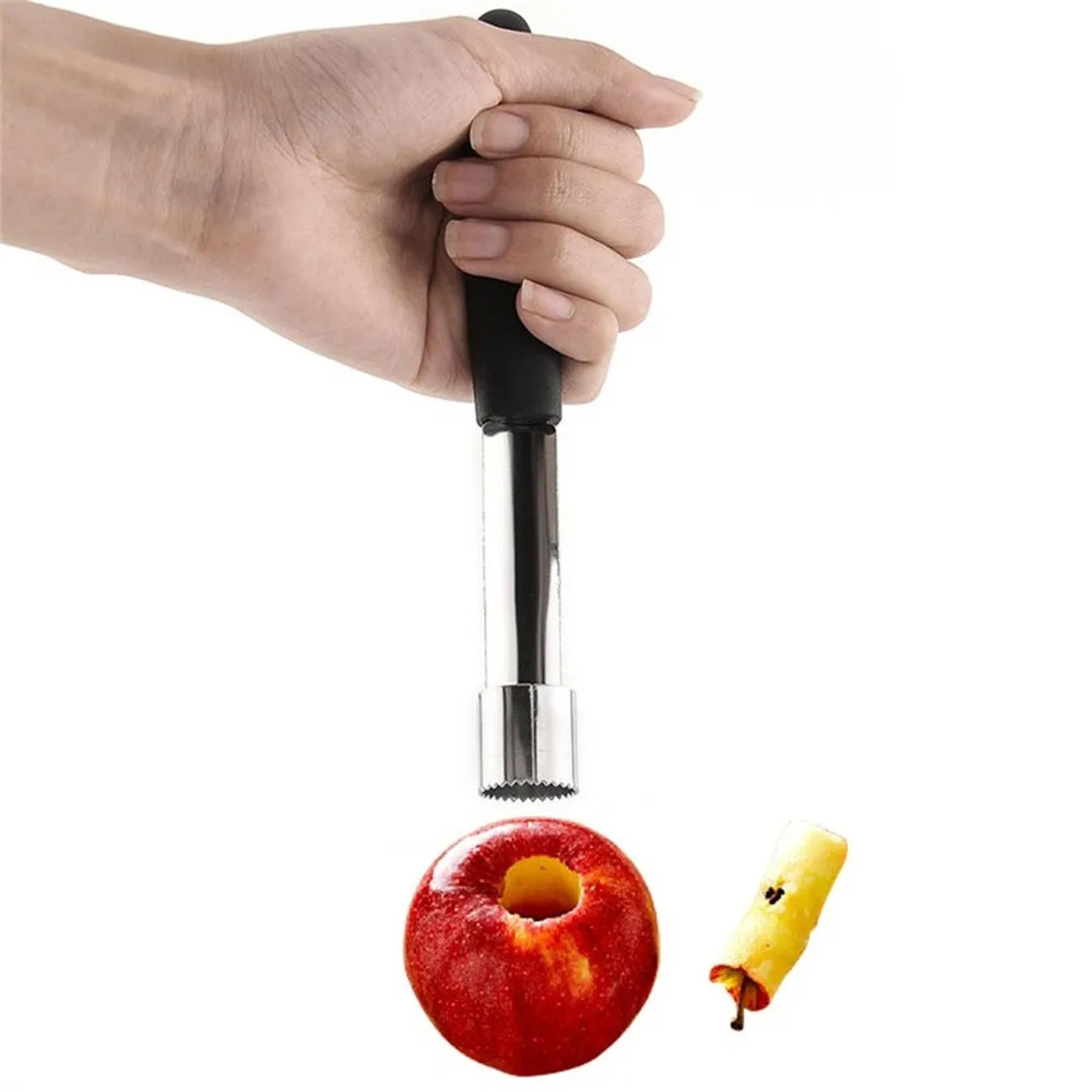 stainless steel apple corer & fruit core remover easy pear corer tool for kitchen