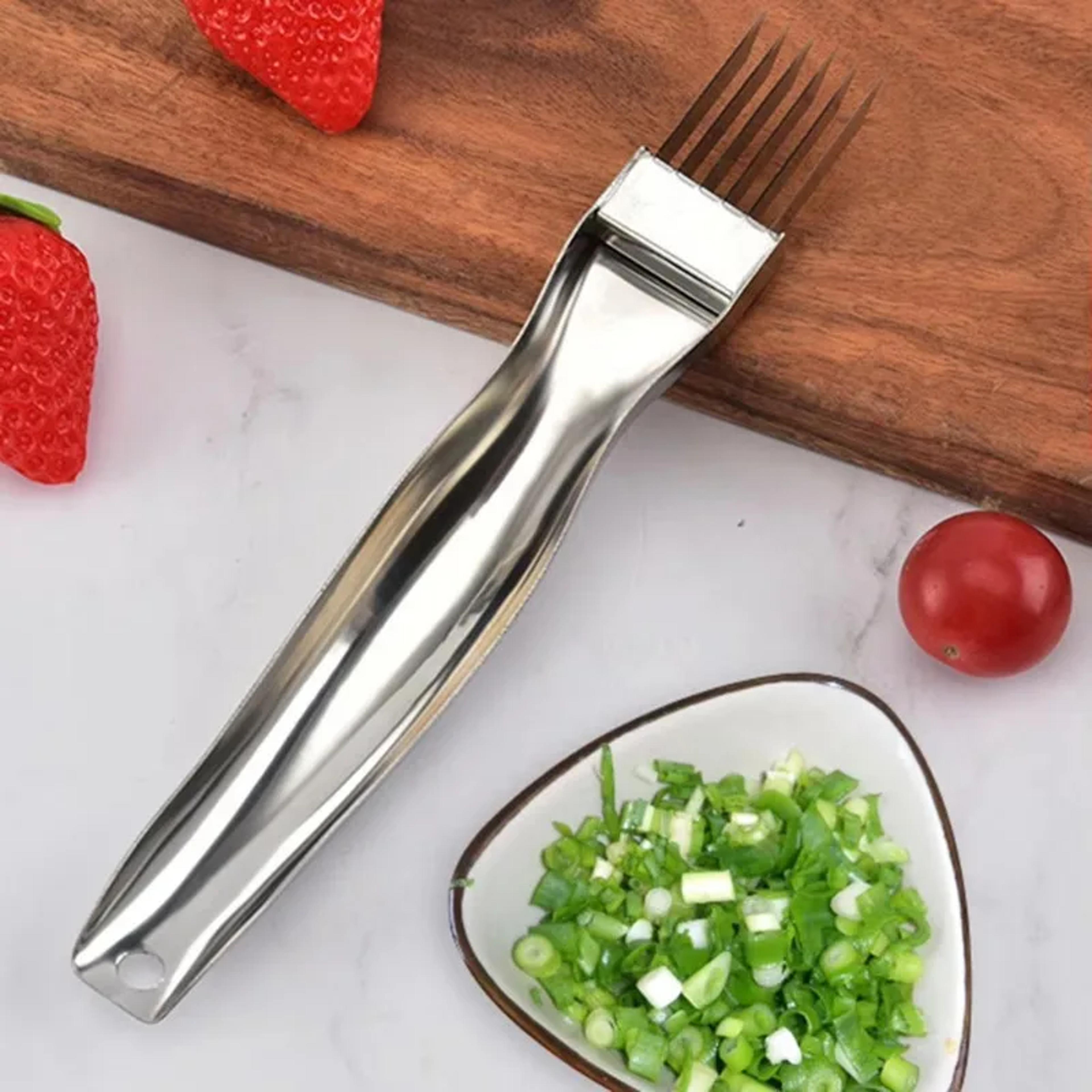 manual onion cutter & kitchen vegetable chopper tool easy onion slicer & food prep cutter