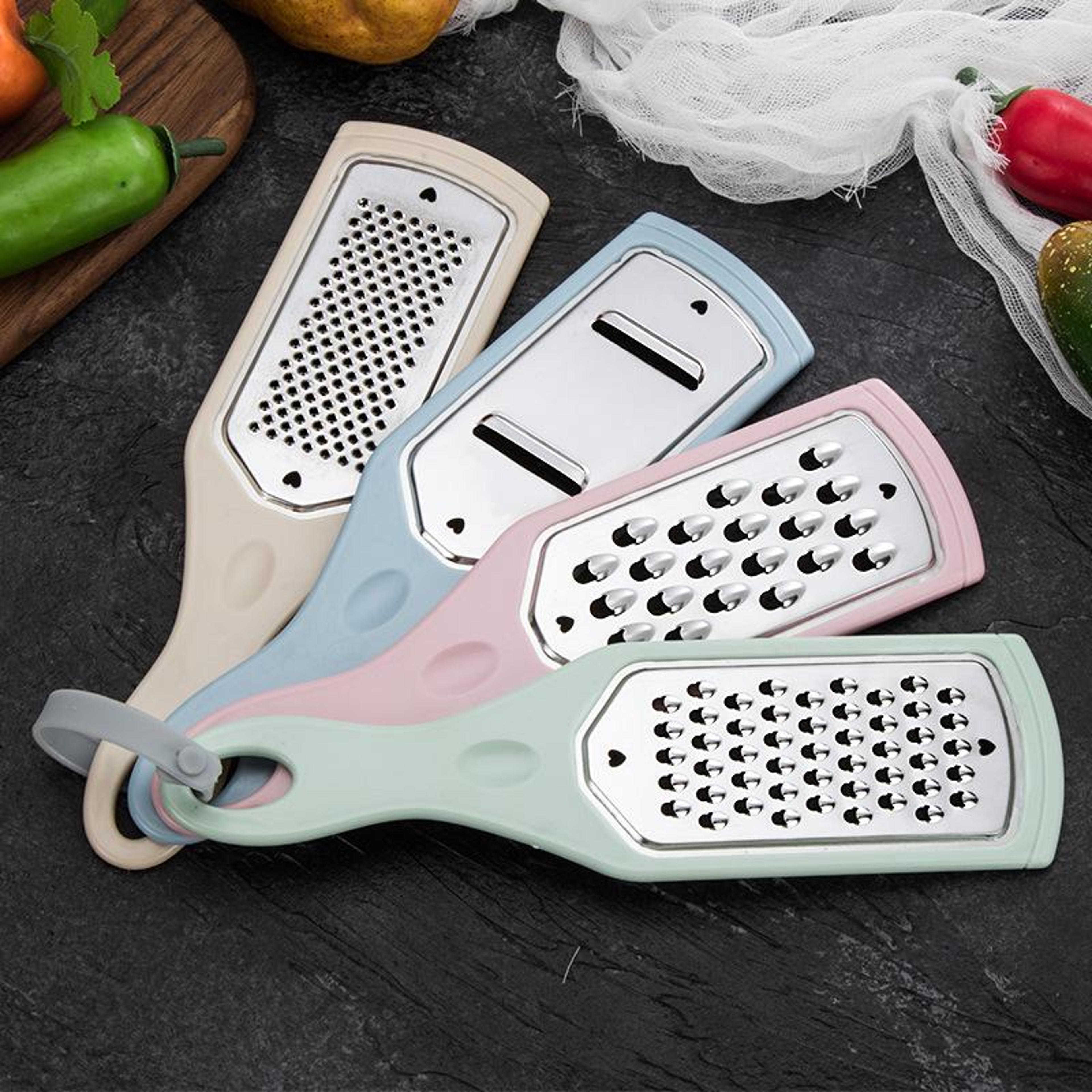 vegetable slicer & stainless steel grater easy kitchen cutter tool