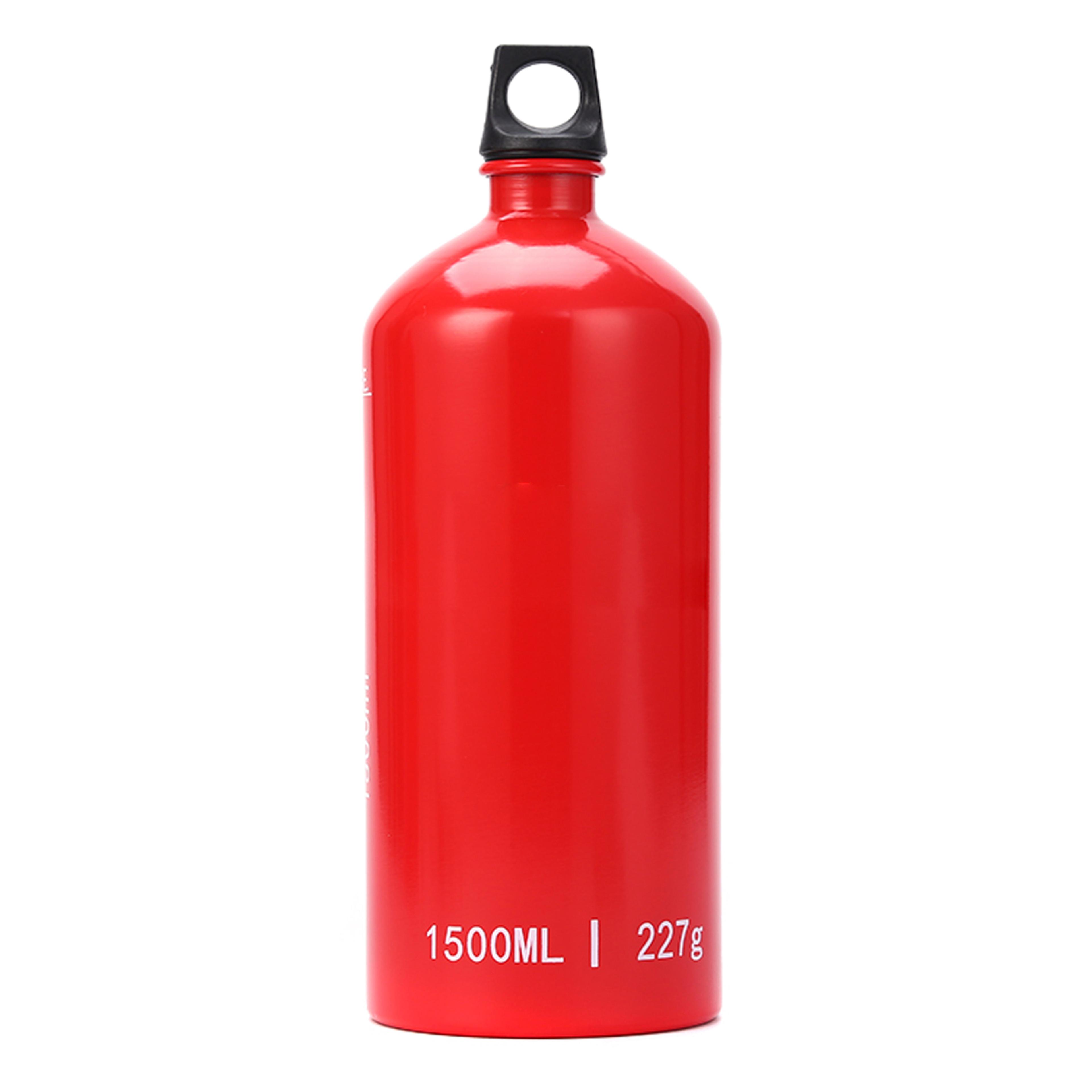 heavy duty aluminum fuel bottle leak proof camping fuel container for hiking & outdoor adventures