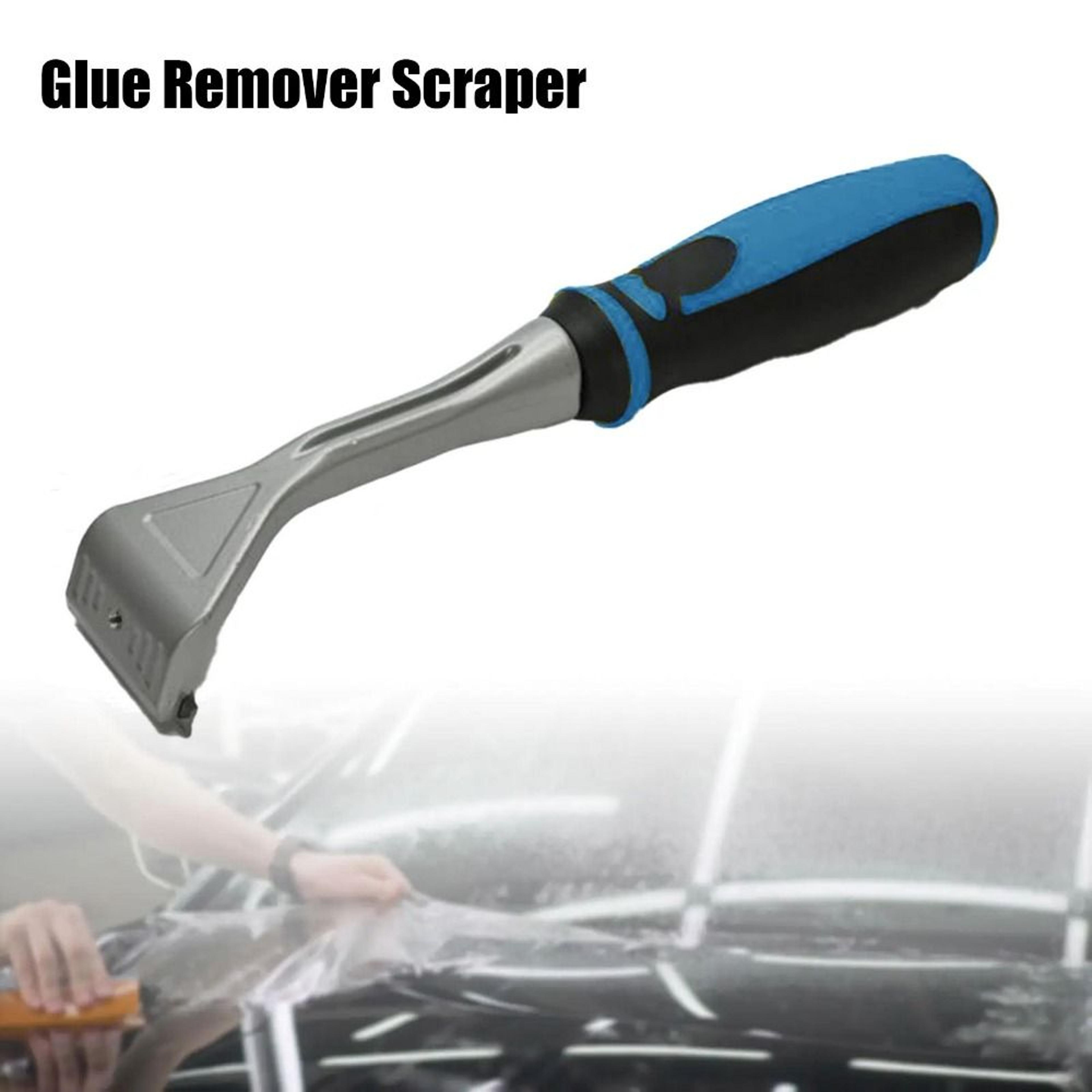 durable carbide paint & wood scraper tool for glue, paint & residue removal