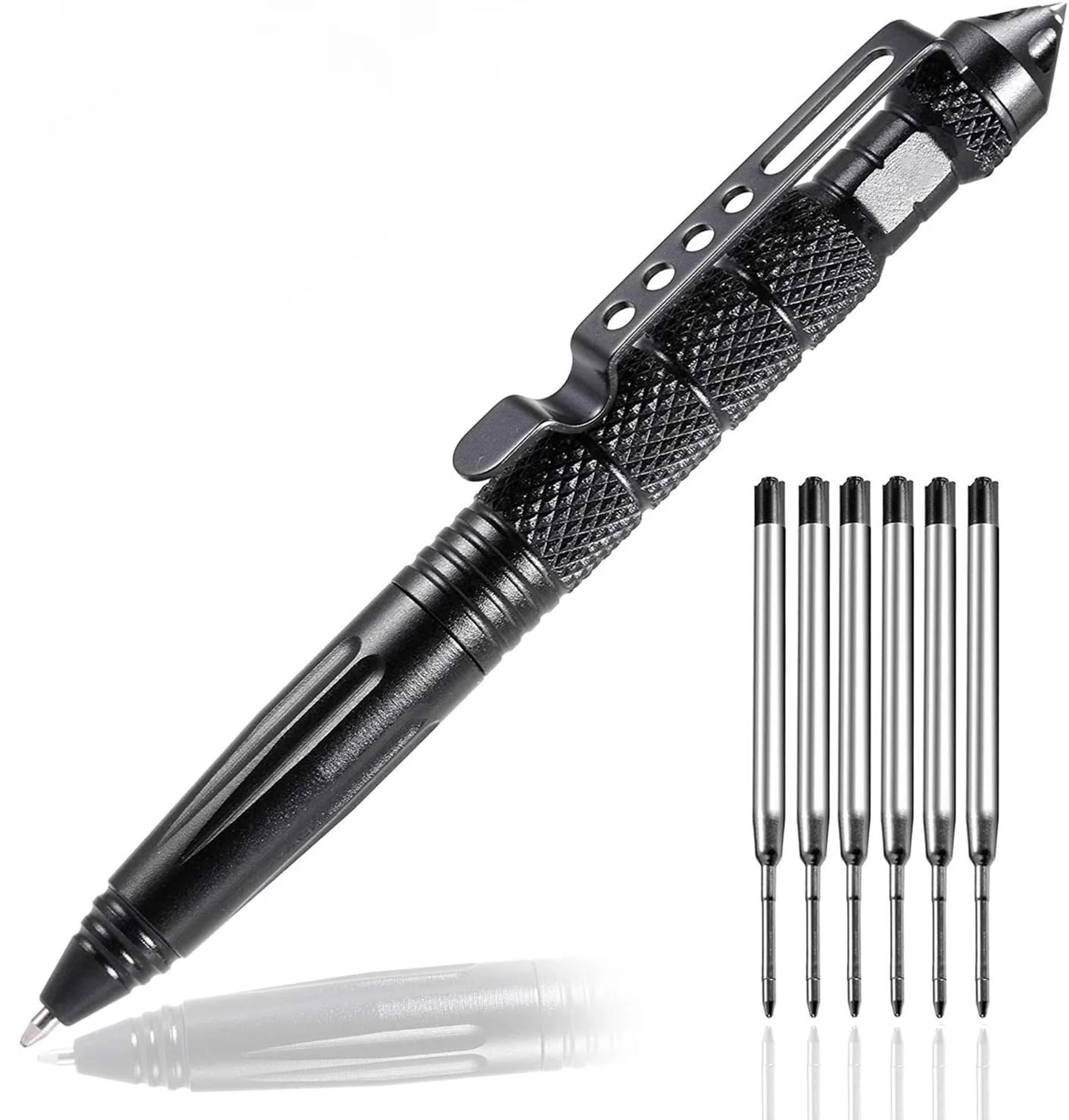 rangerguard everyday carry tactical pen heavy duty self defense & survival tool with glass breaker