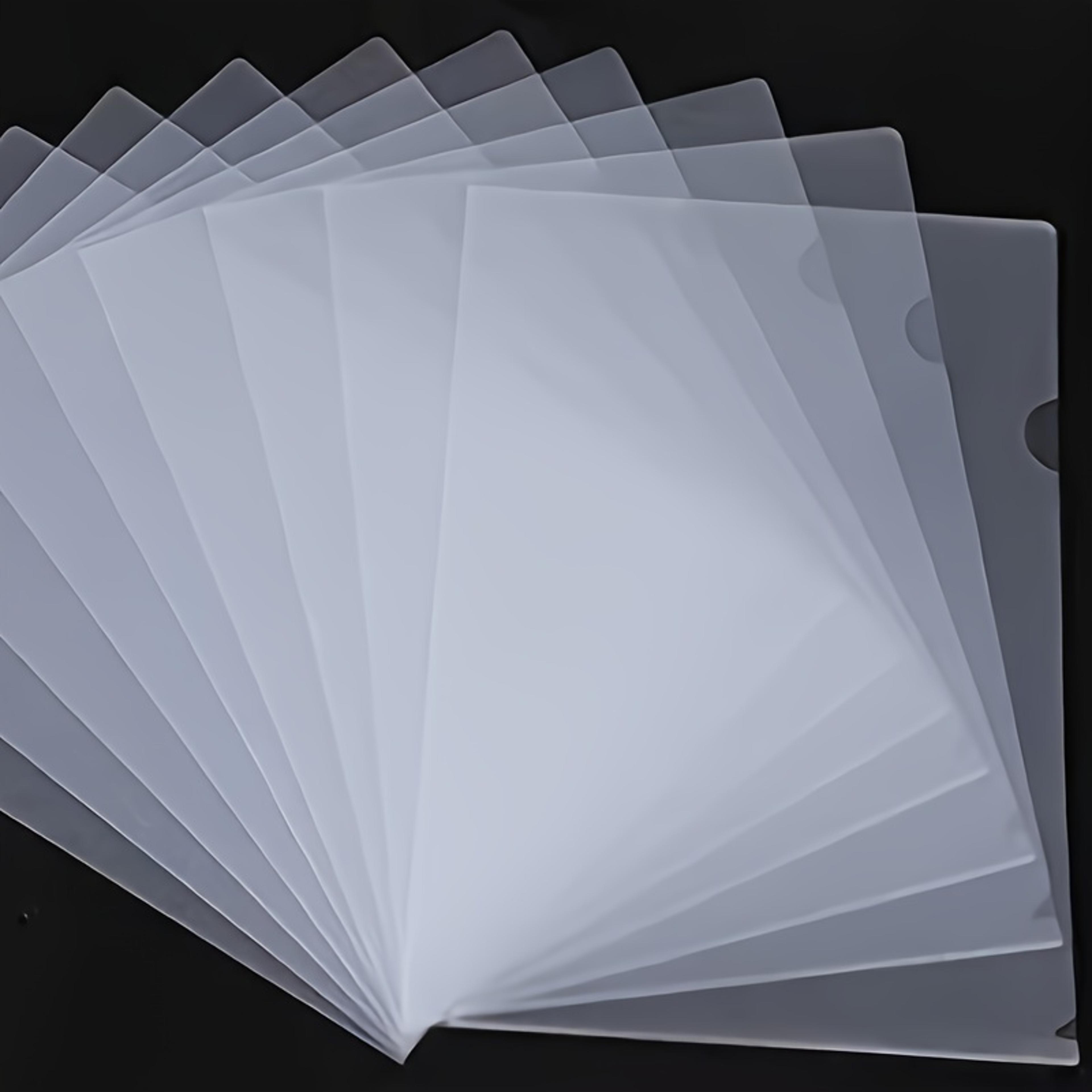 pvc waterproof l shaped document holders durable office document organizers