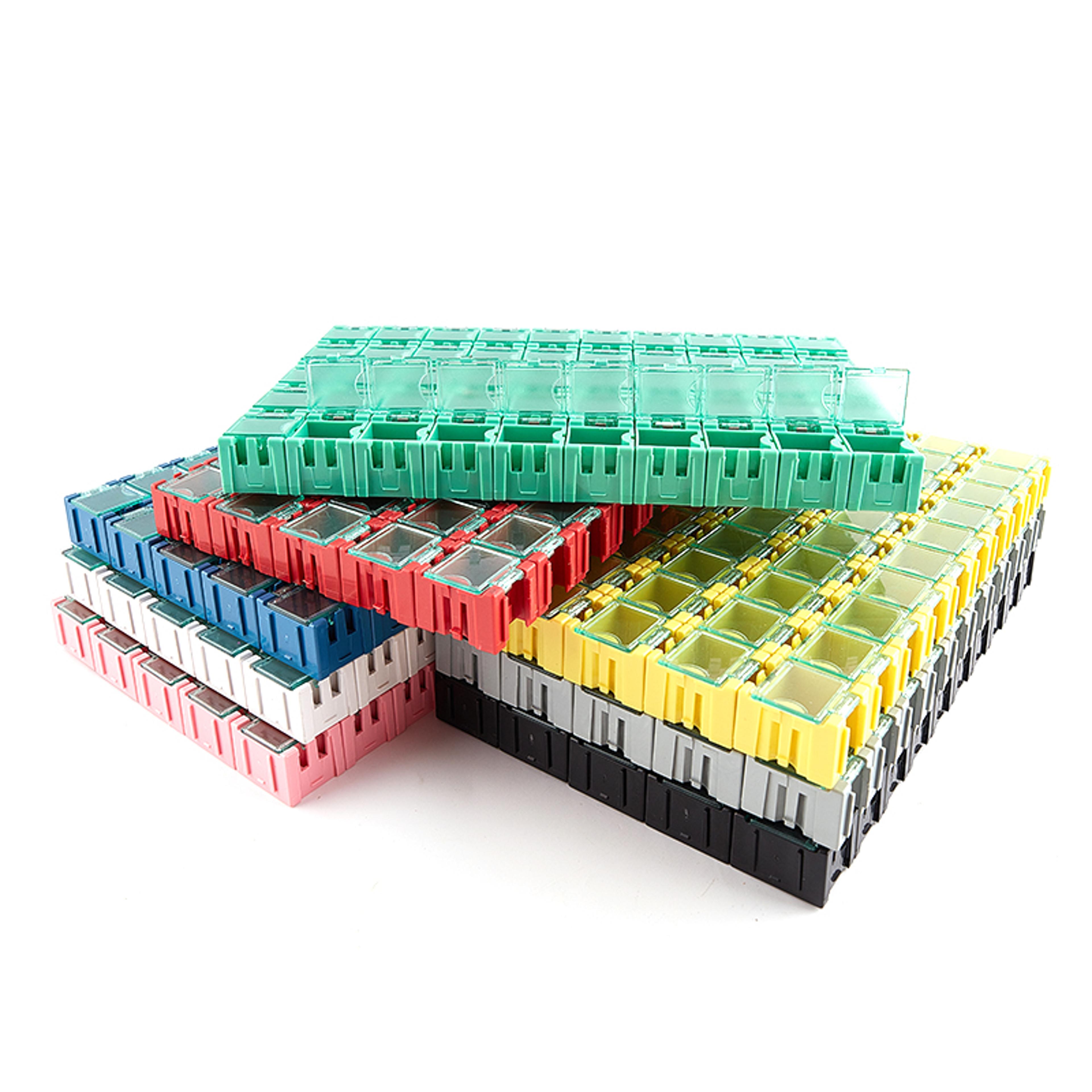 smd component mini storage box organizer compact electronic parts case