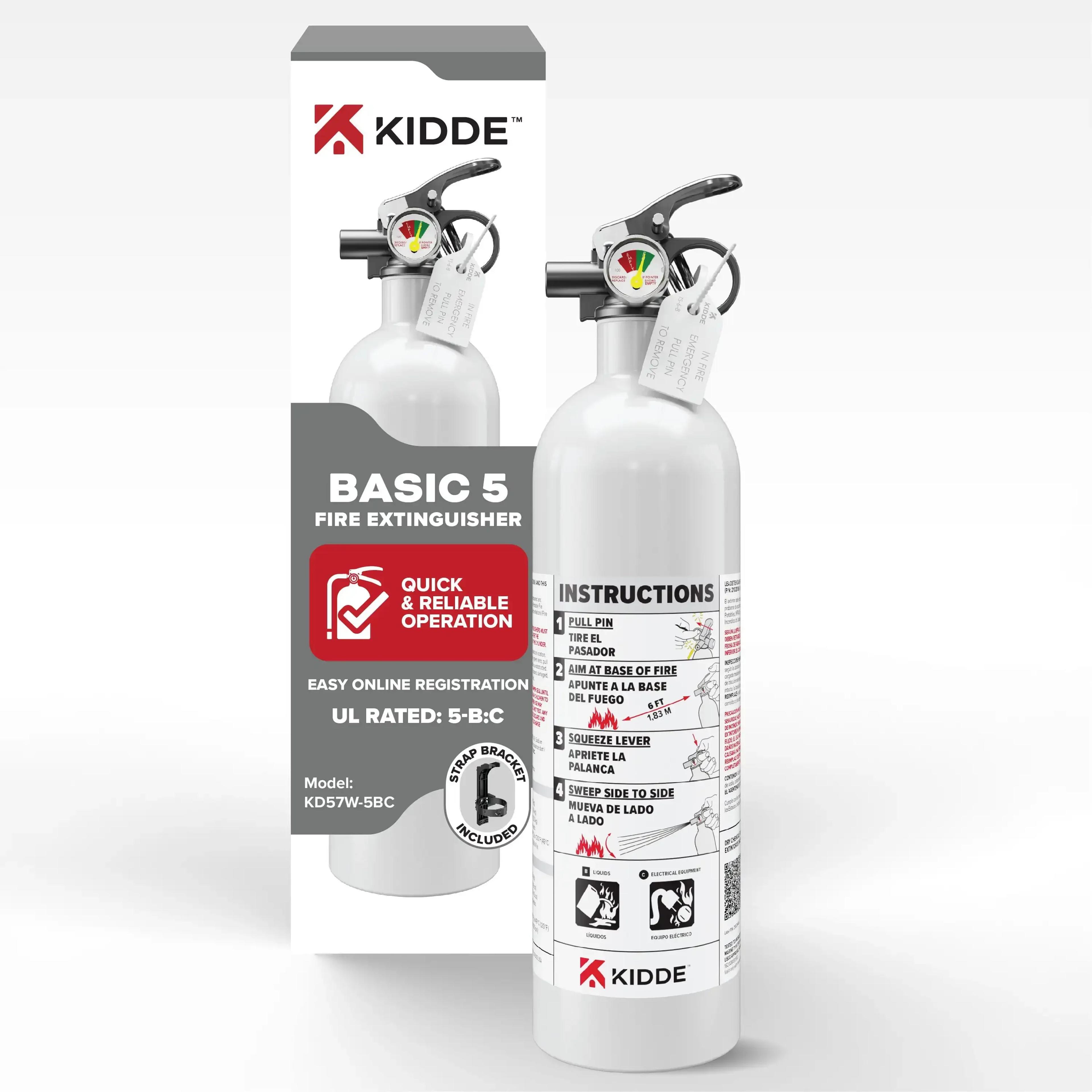 vehicle fire extinguisher fast, powerful, all metal safety
