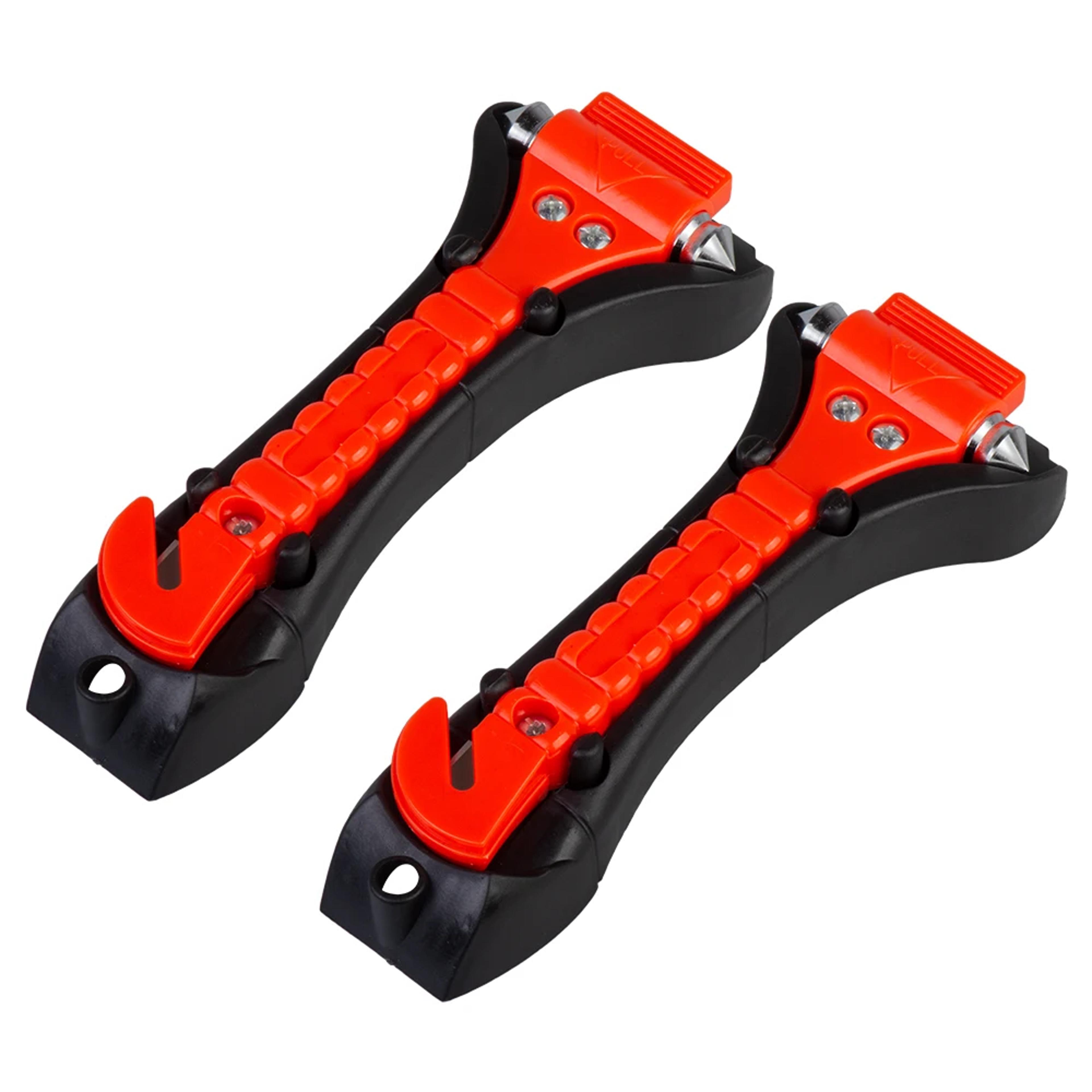 car safety hammer with seat belt cutter & emergency escape tool