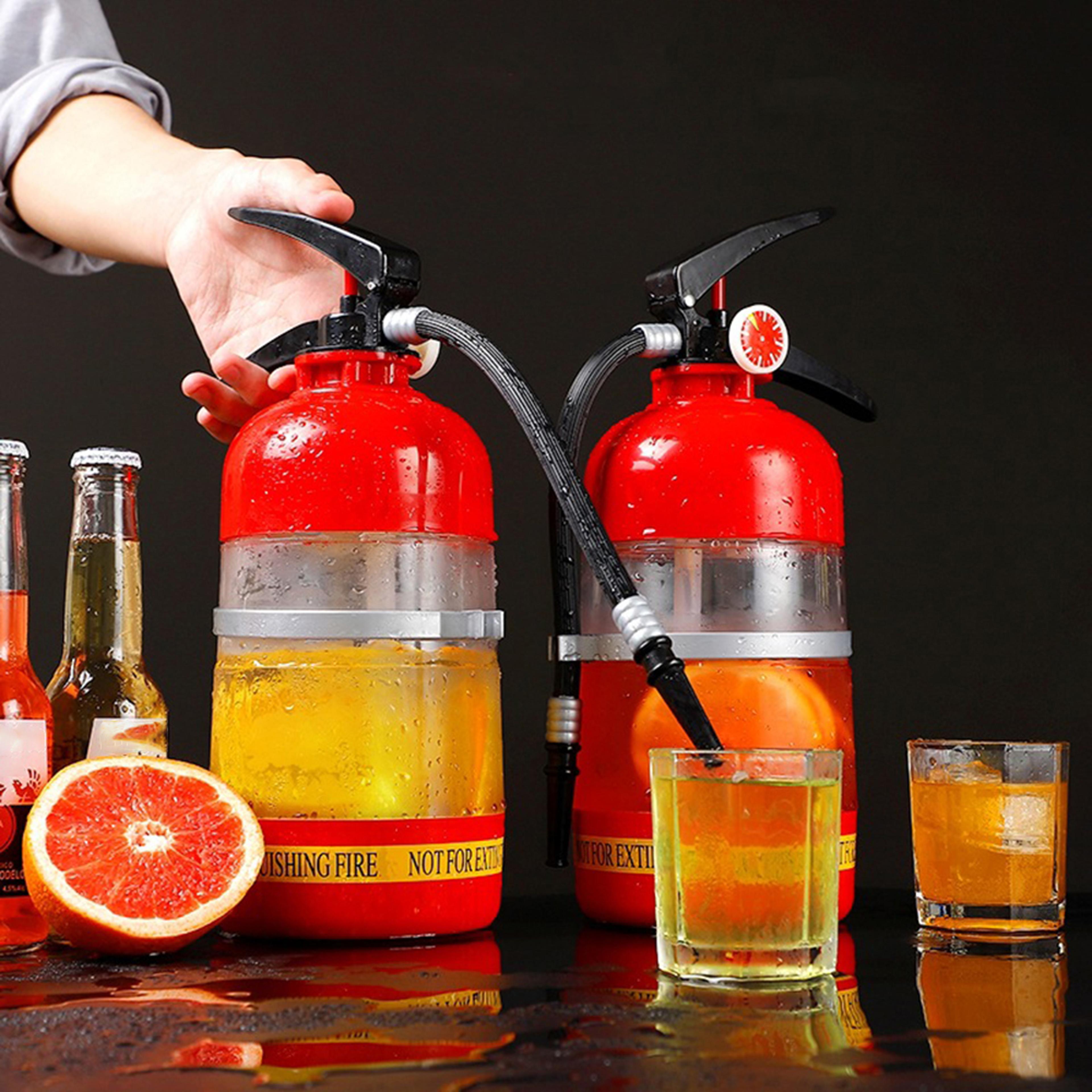fire extinguisher beer dispenser unique party drink pourer & wine pourer