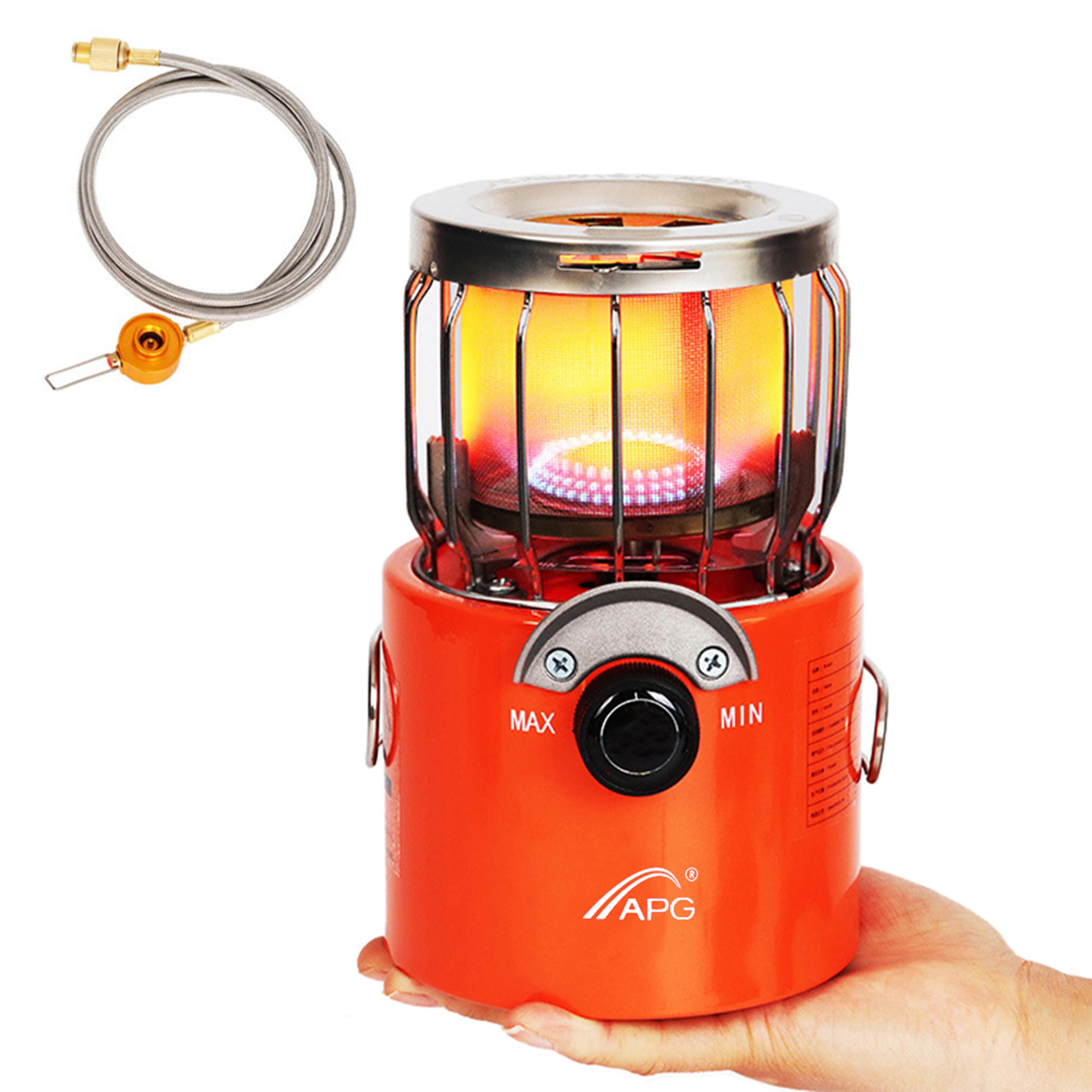 portable outdoor gas heater & camping stove cooking & heating