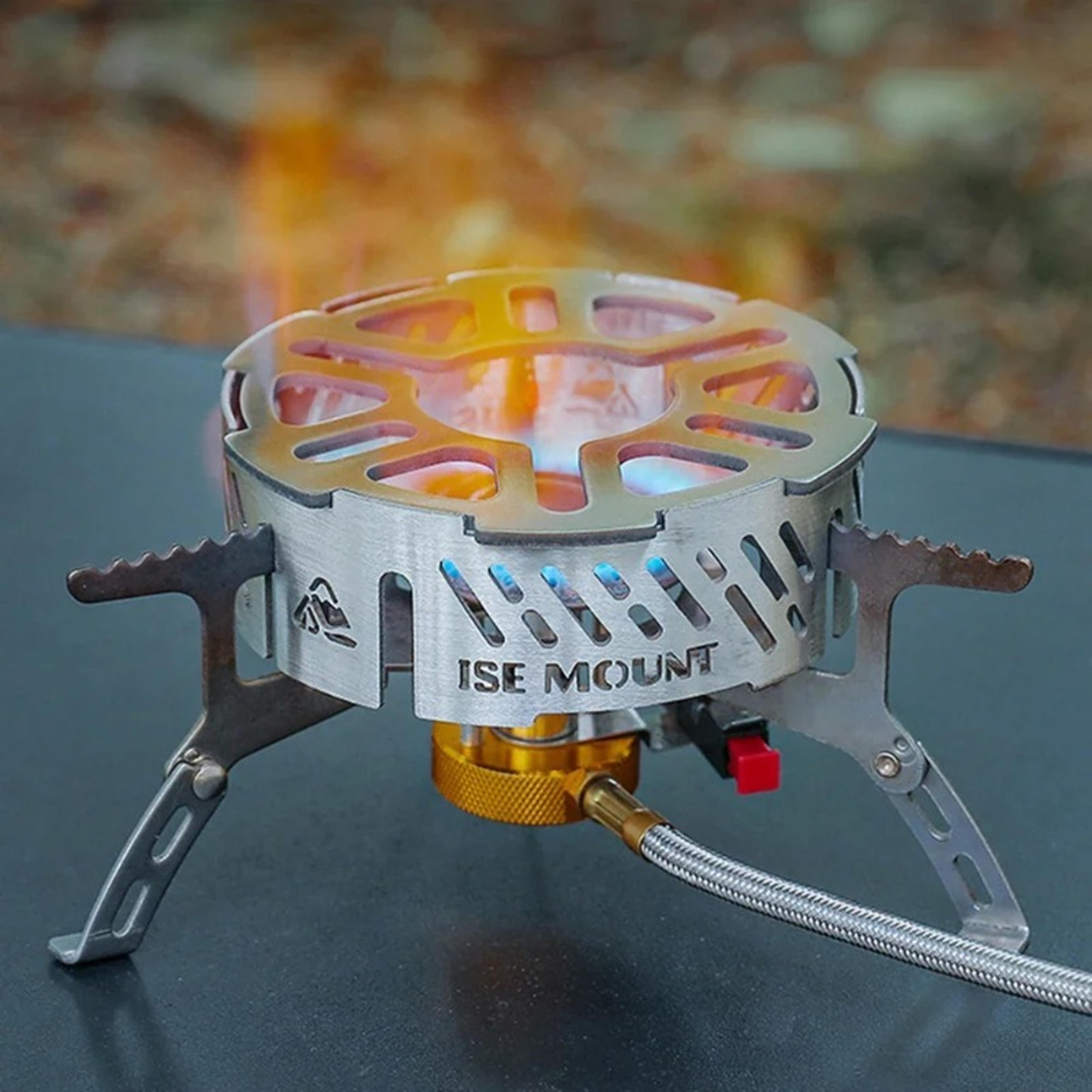 portable camping stove windscreen shield windproof mini stove guard for outdoor cooking