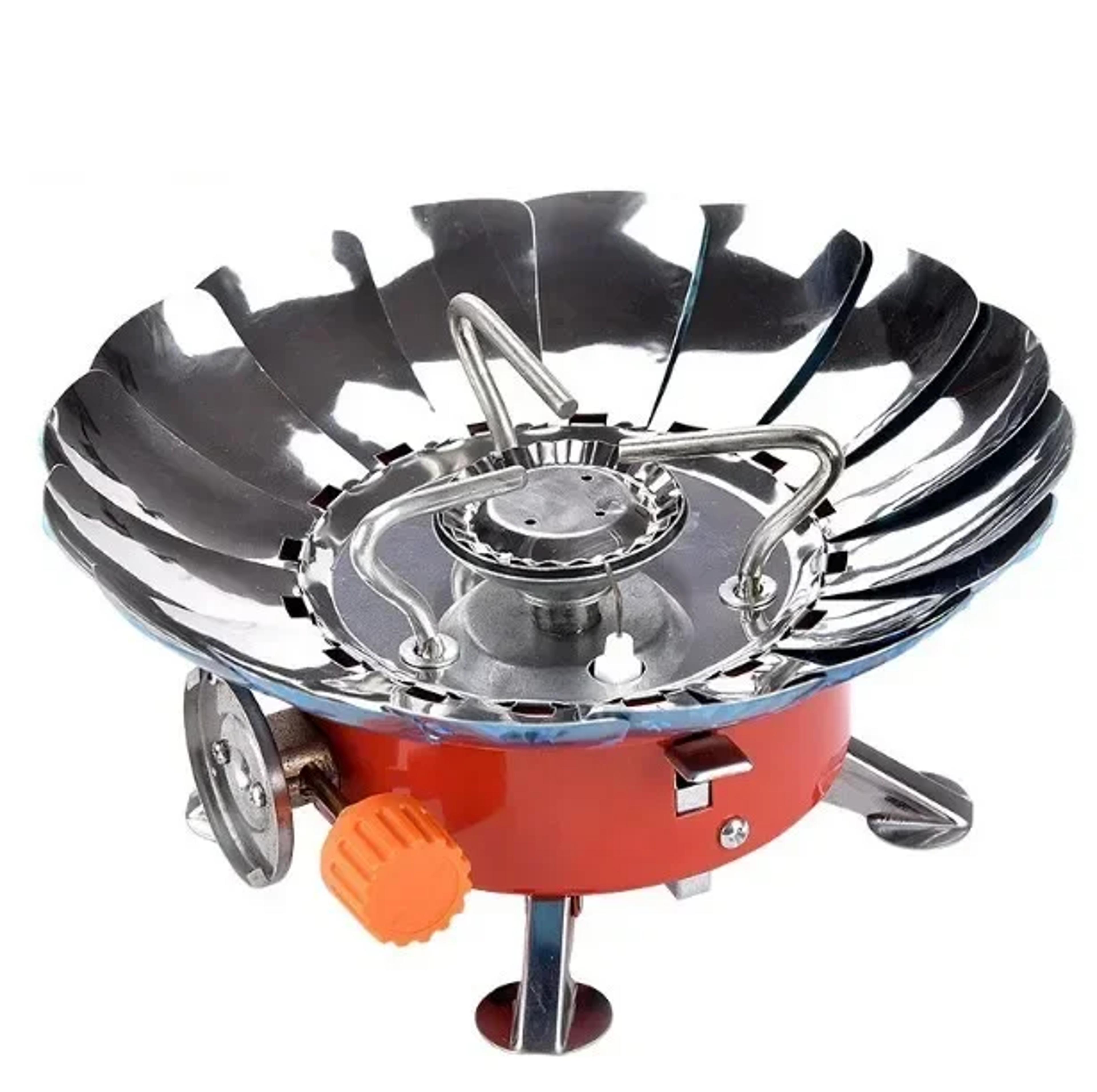 windproof stove foldable mini gas stove for hiking backpacking picnic