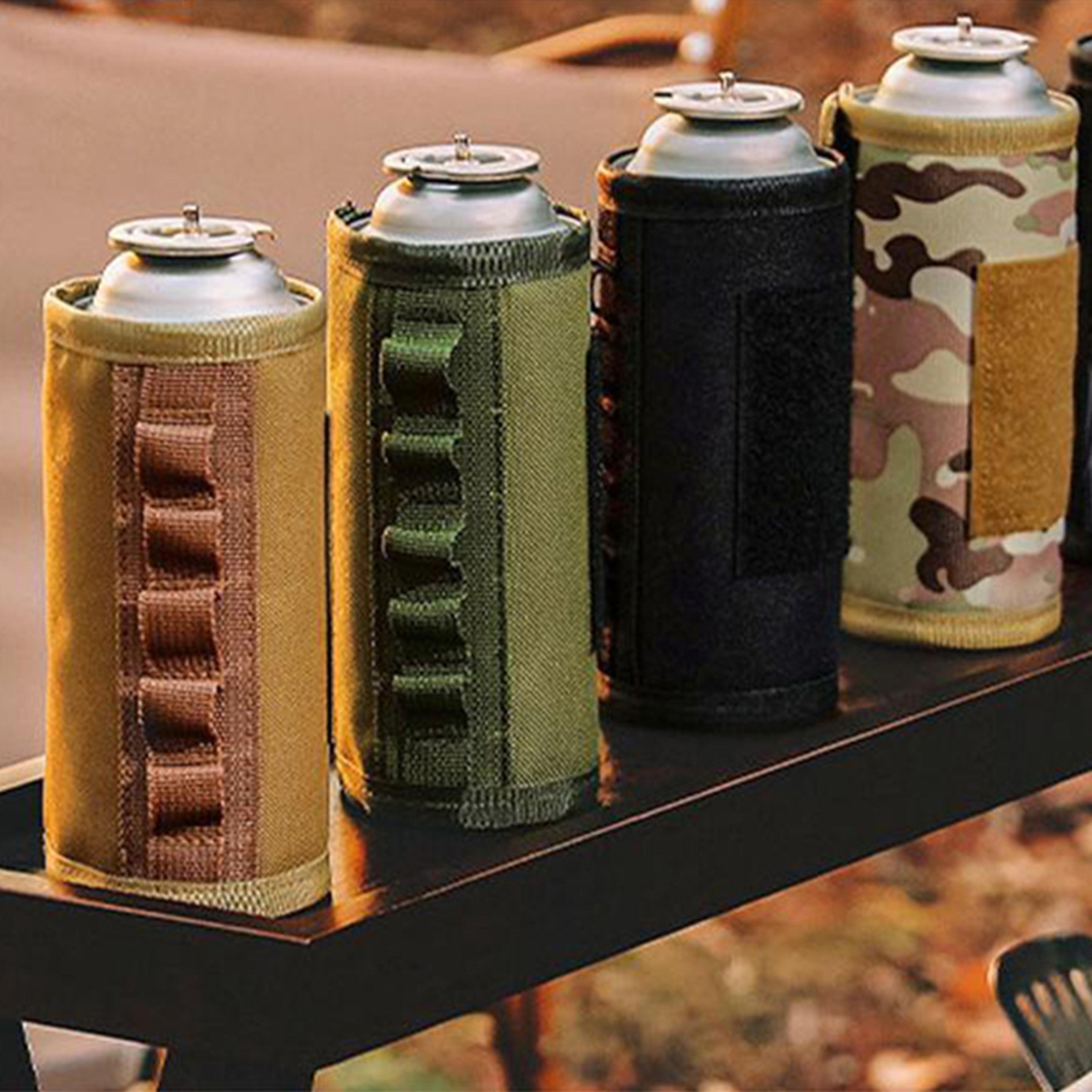 outdoor tactical gas can protective cover durable camping fuel can case