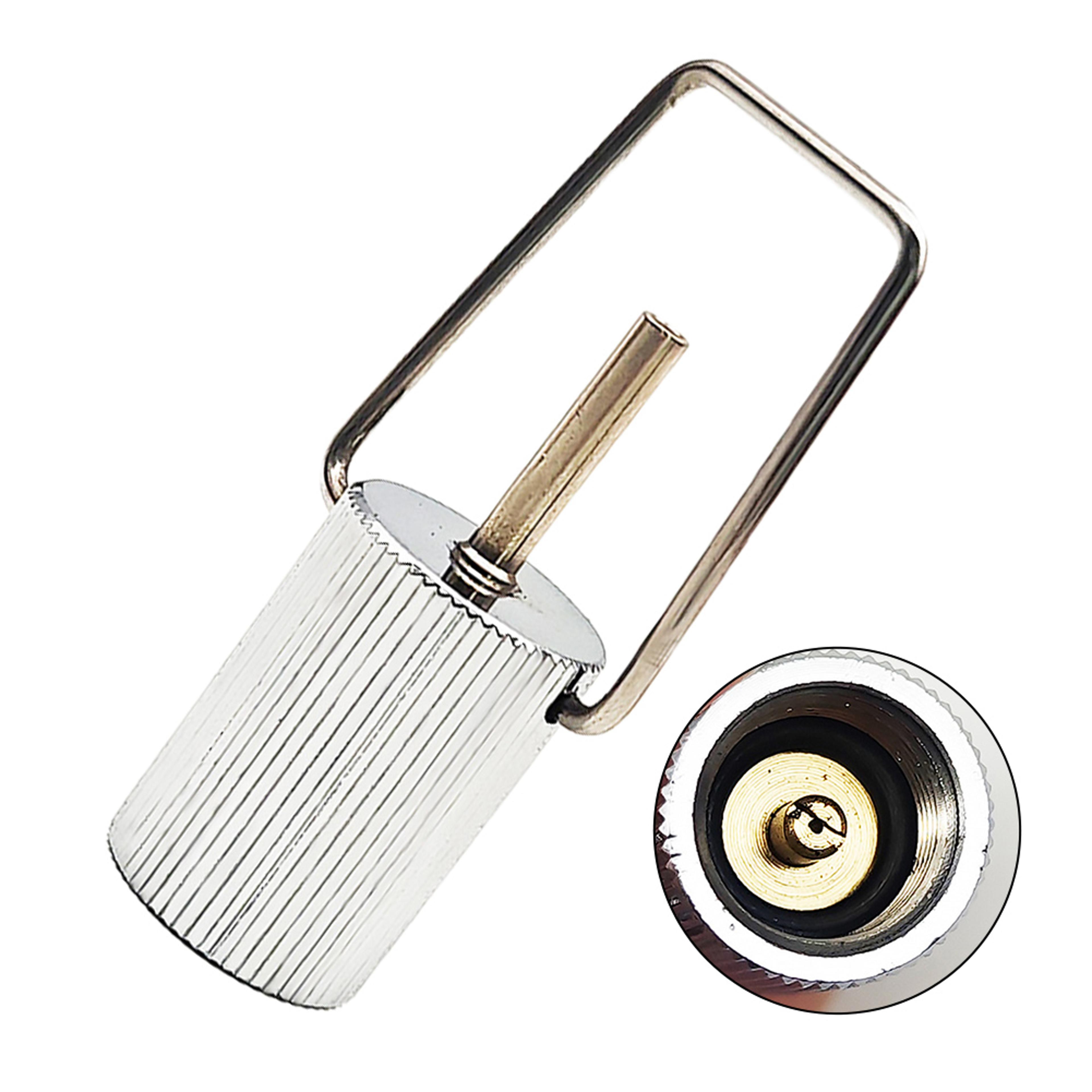 copper camping gas refill adapter for butane canisters portable outdoor stove adapter