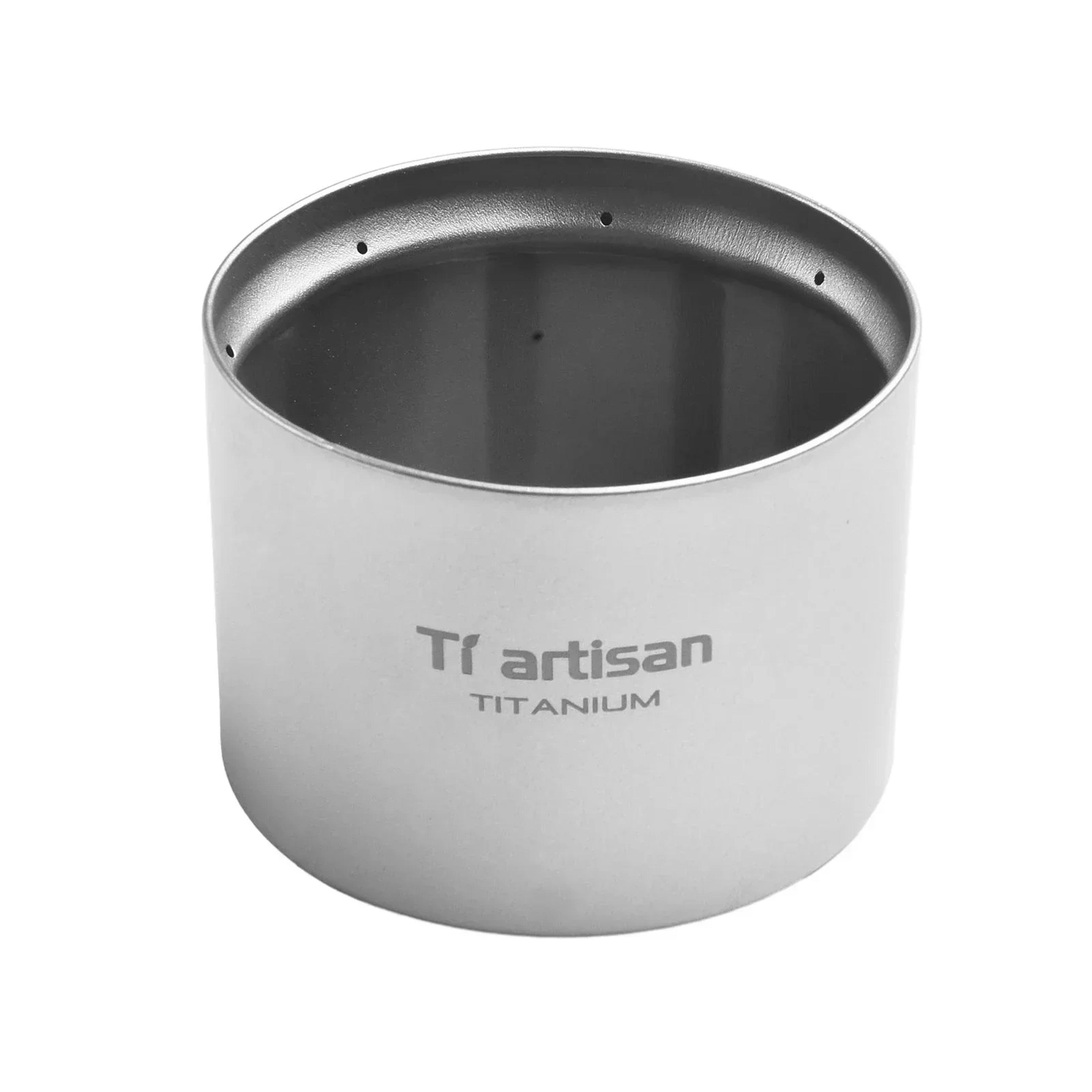 ultralight alcohol stove with cross stand for camping cooking