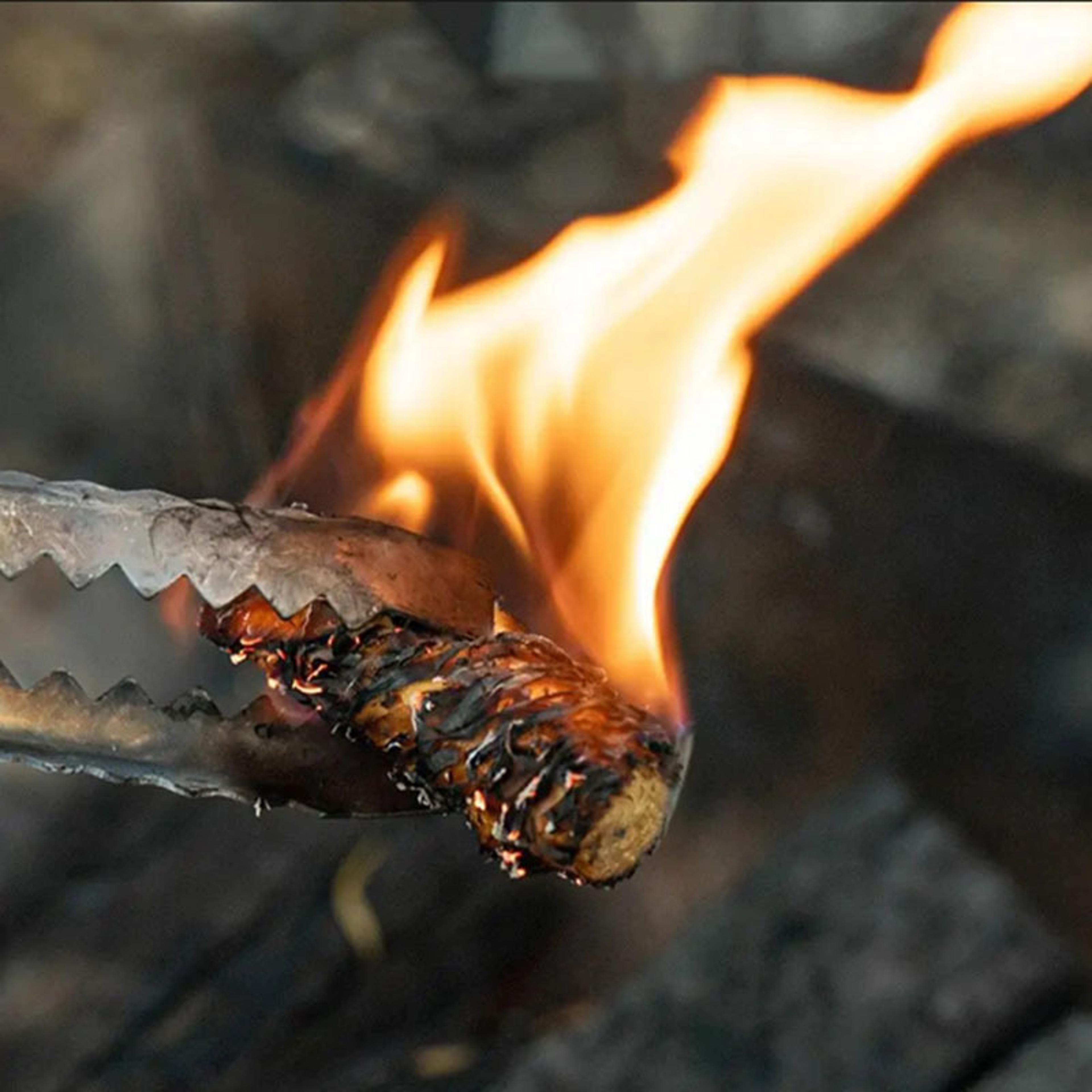 natural fire starter kit for bbq grill campfire fireplace quick ignite wood starters