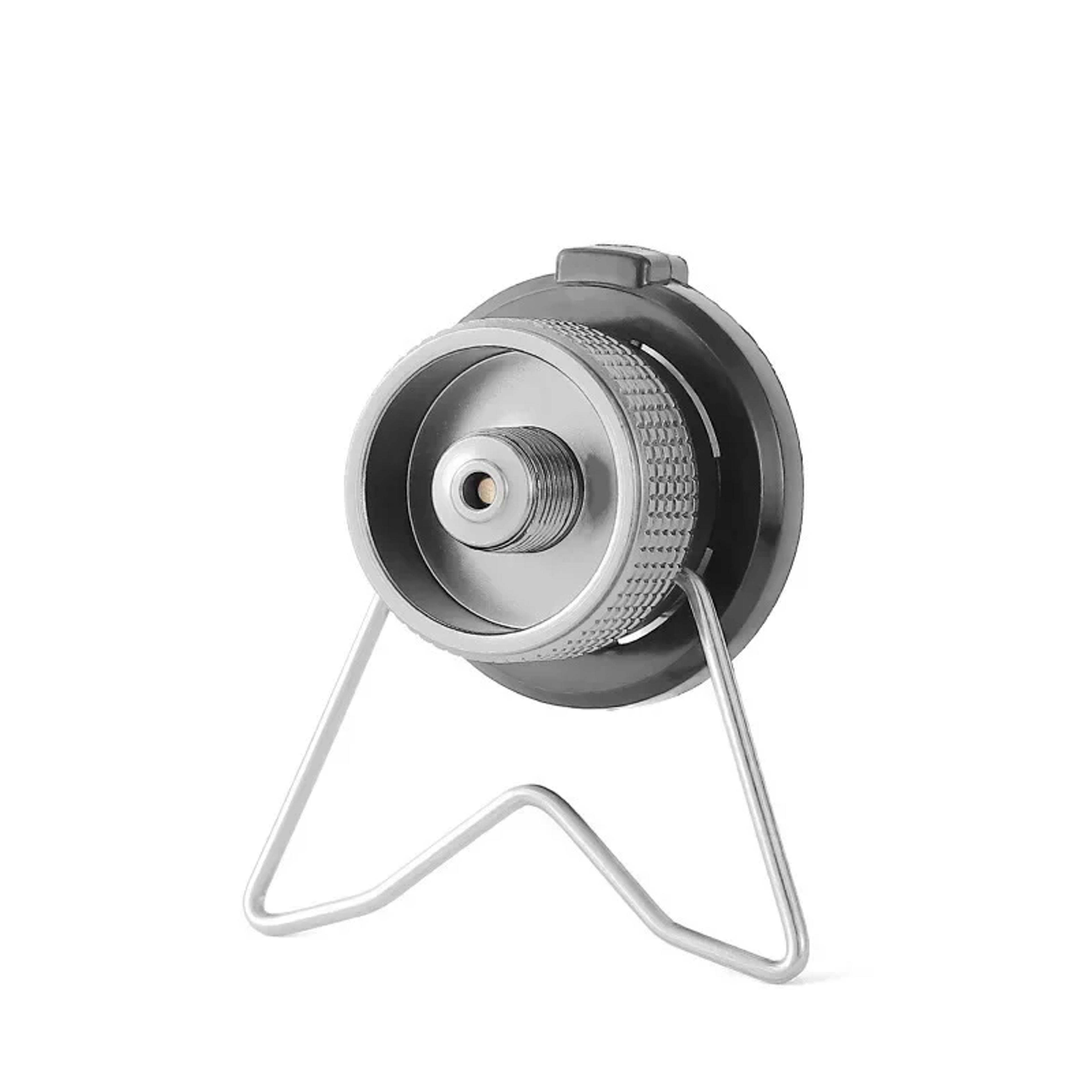 portable butane adapter for camping stove gas conversion with bracket