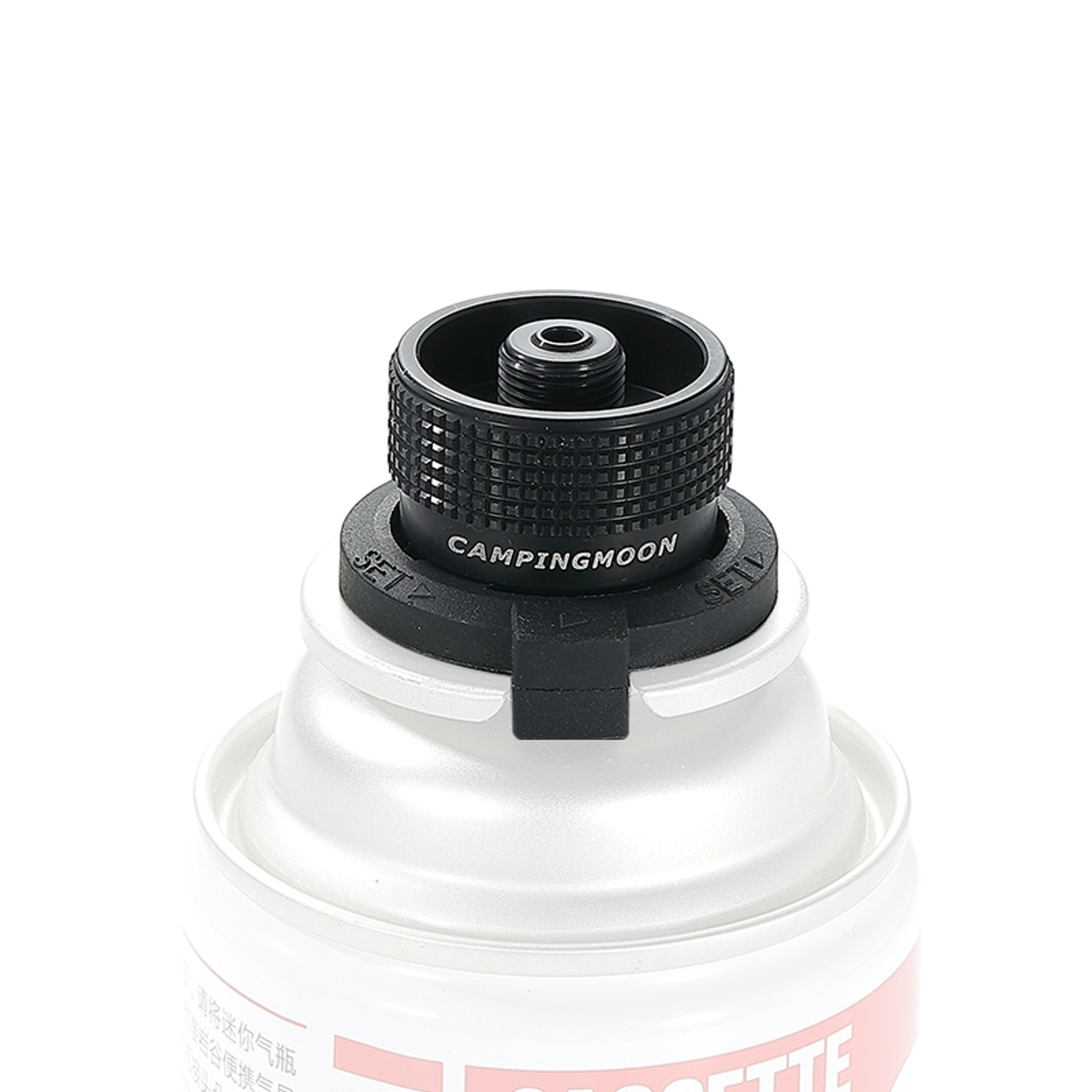 outdoor gas cartridge adapter for butane refills durable stainless steel