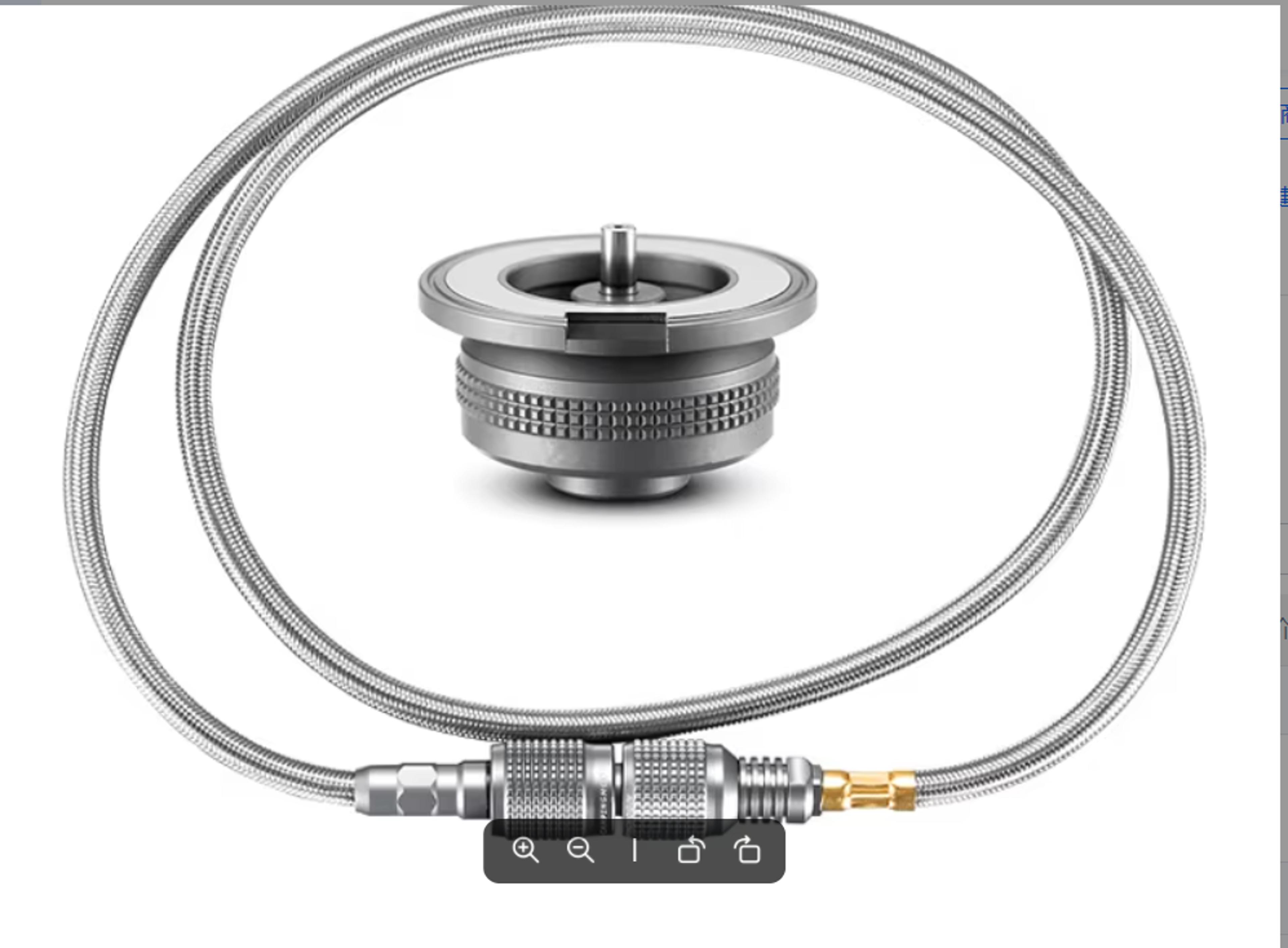 premium camping gas stove adapter with butane extension hose