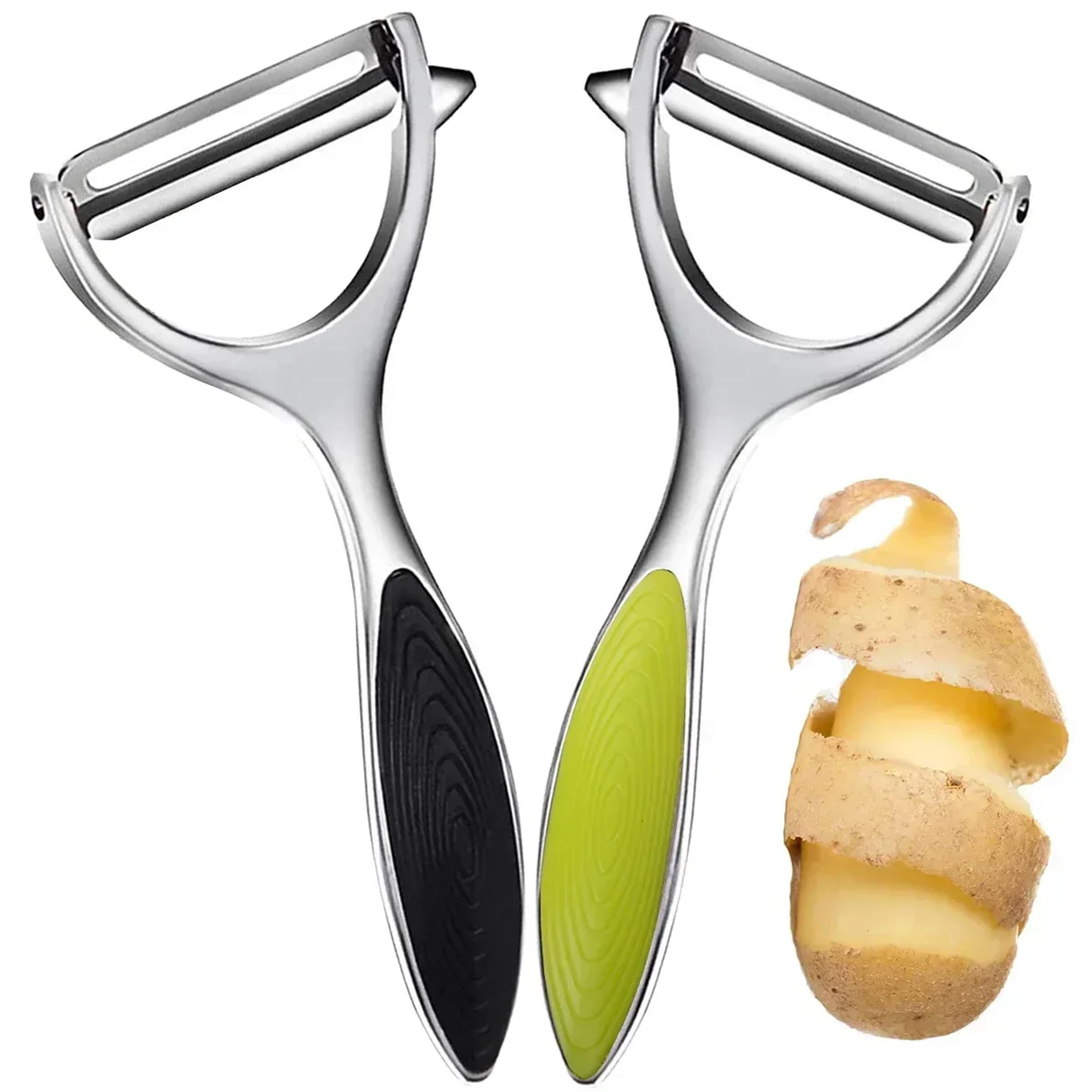 rotatable stainless steel y shaped potato peeler & fruit peeler tool