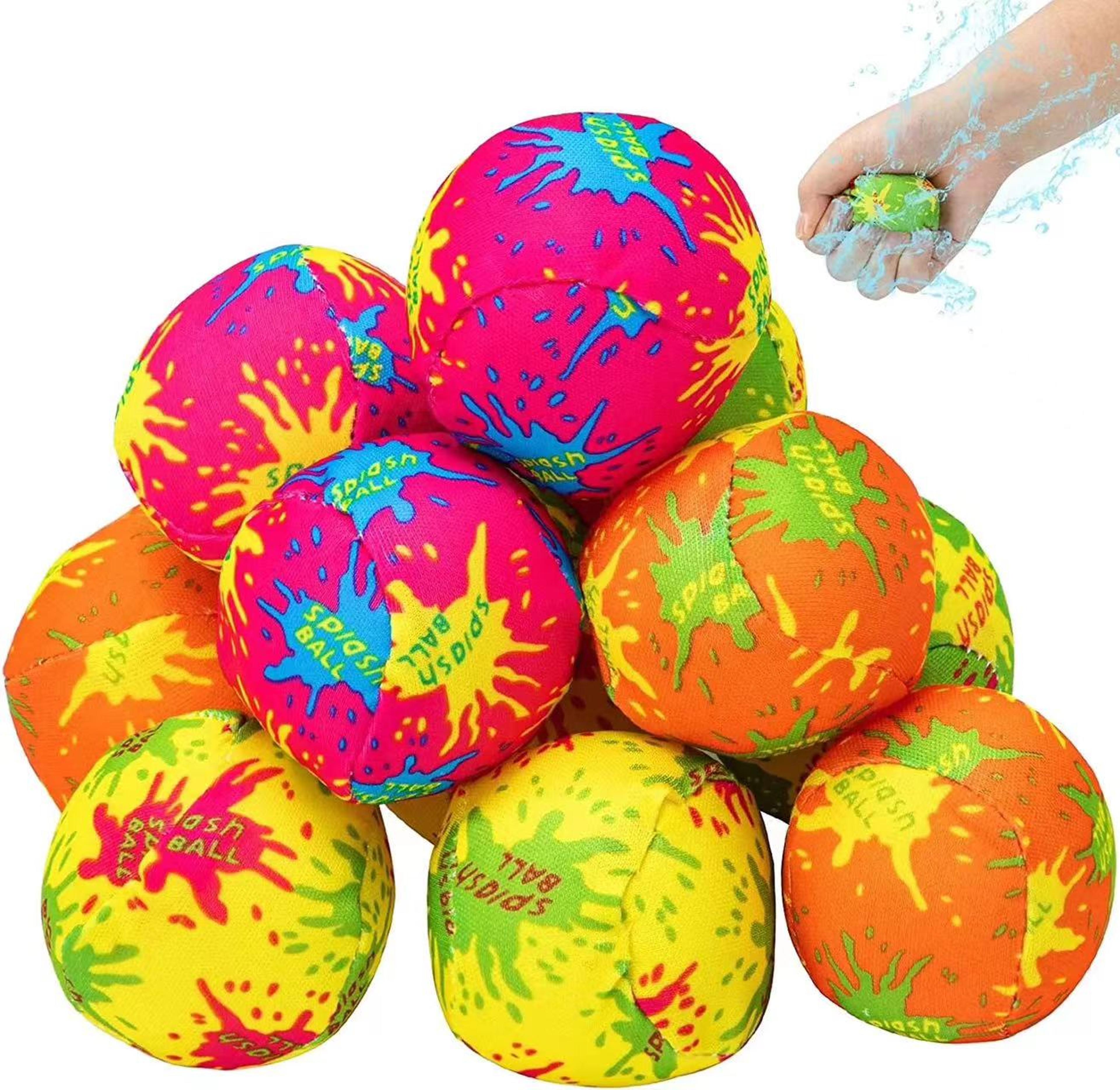 reusable splash soaker balls for kids soft water balloons for pool & beach fun