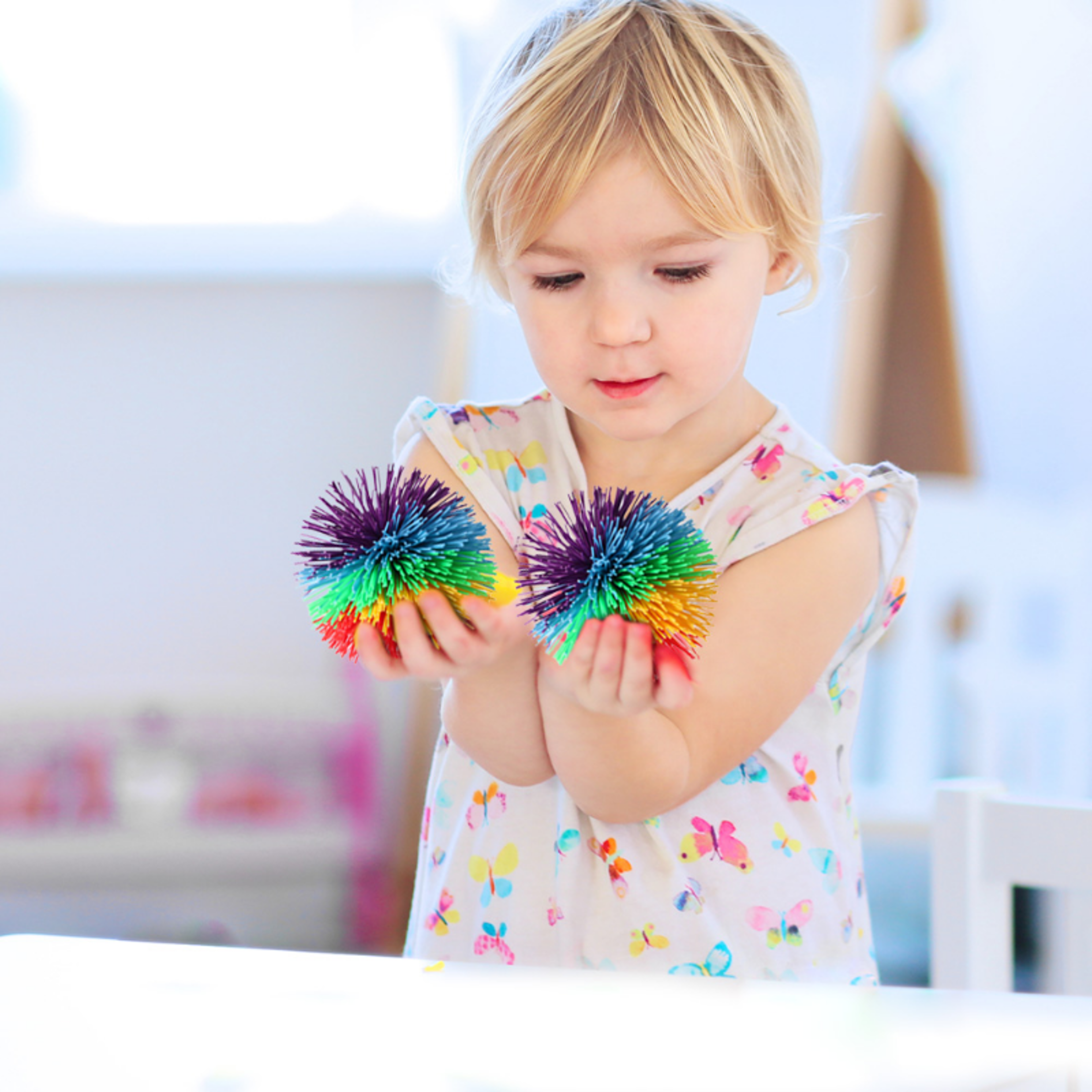 high bounce rainbow elastic ball toy for kids indoor outdoor fun