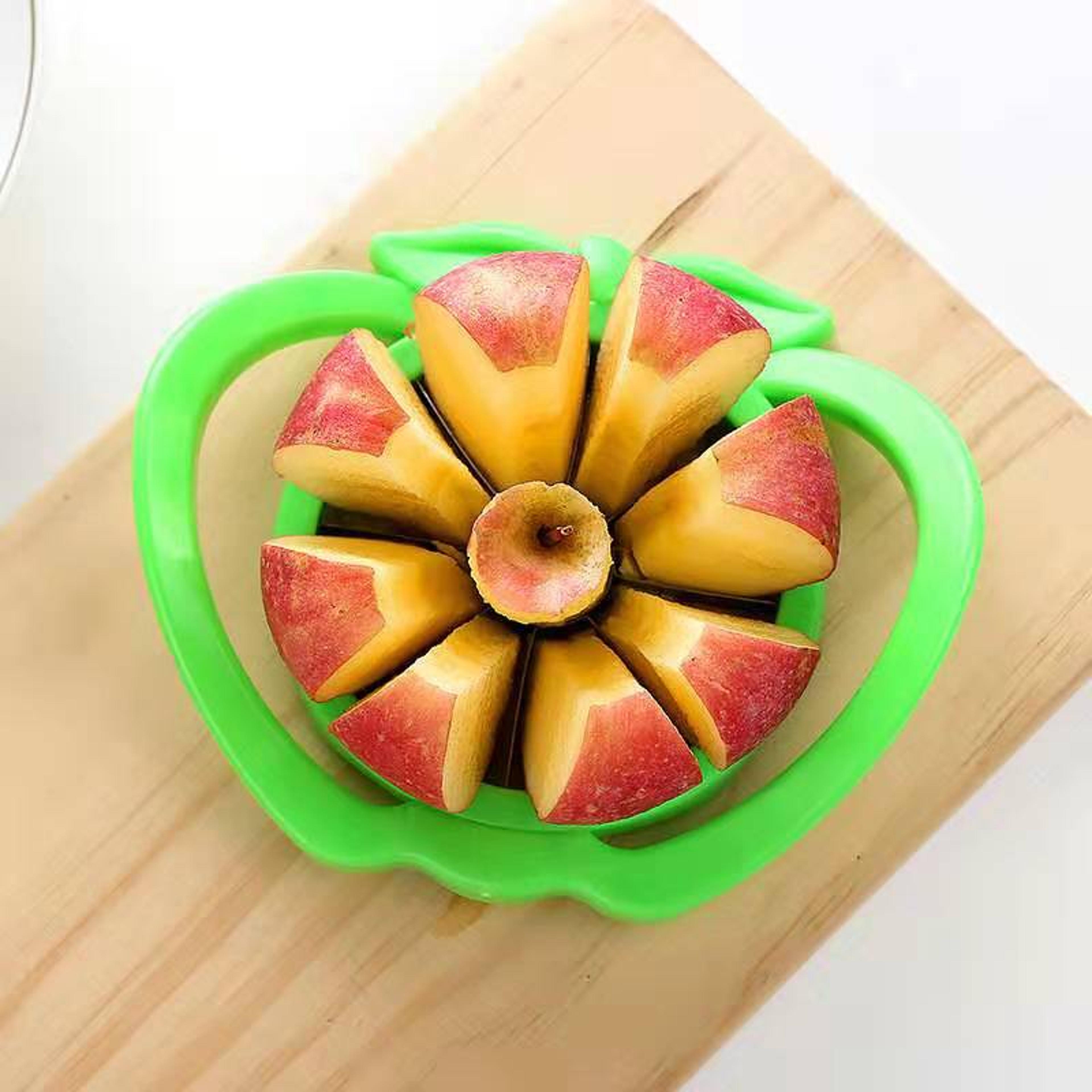 large apple slicer stainless steel apple cutter 8 slice fruit corer kitchen tool