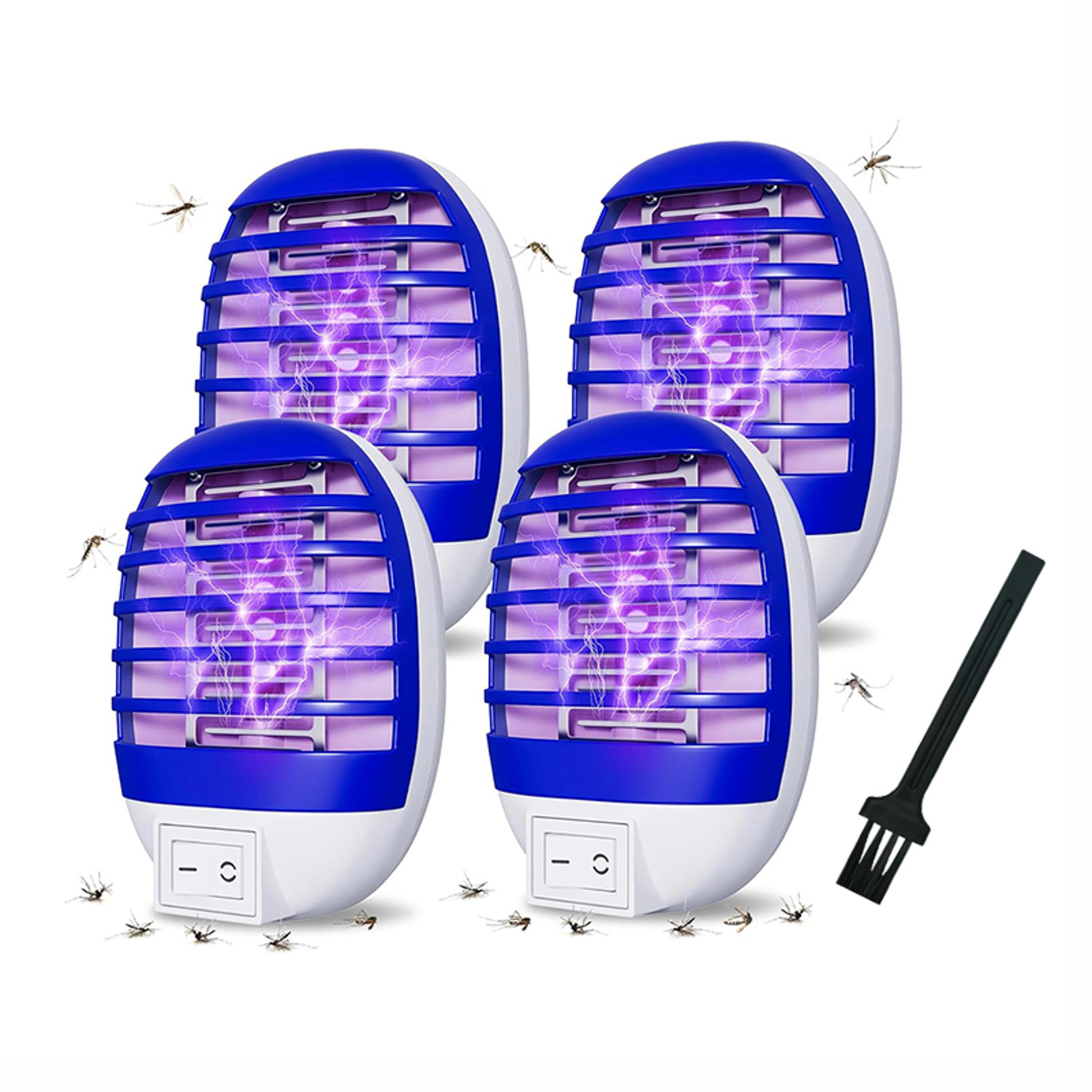 mosquito killer lamp led bug zapper plug in indoor insect trap night light