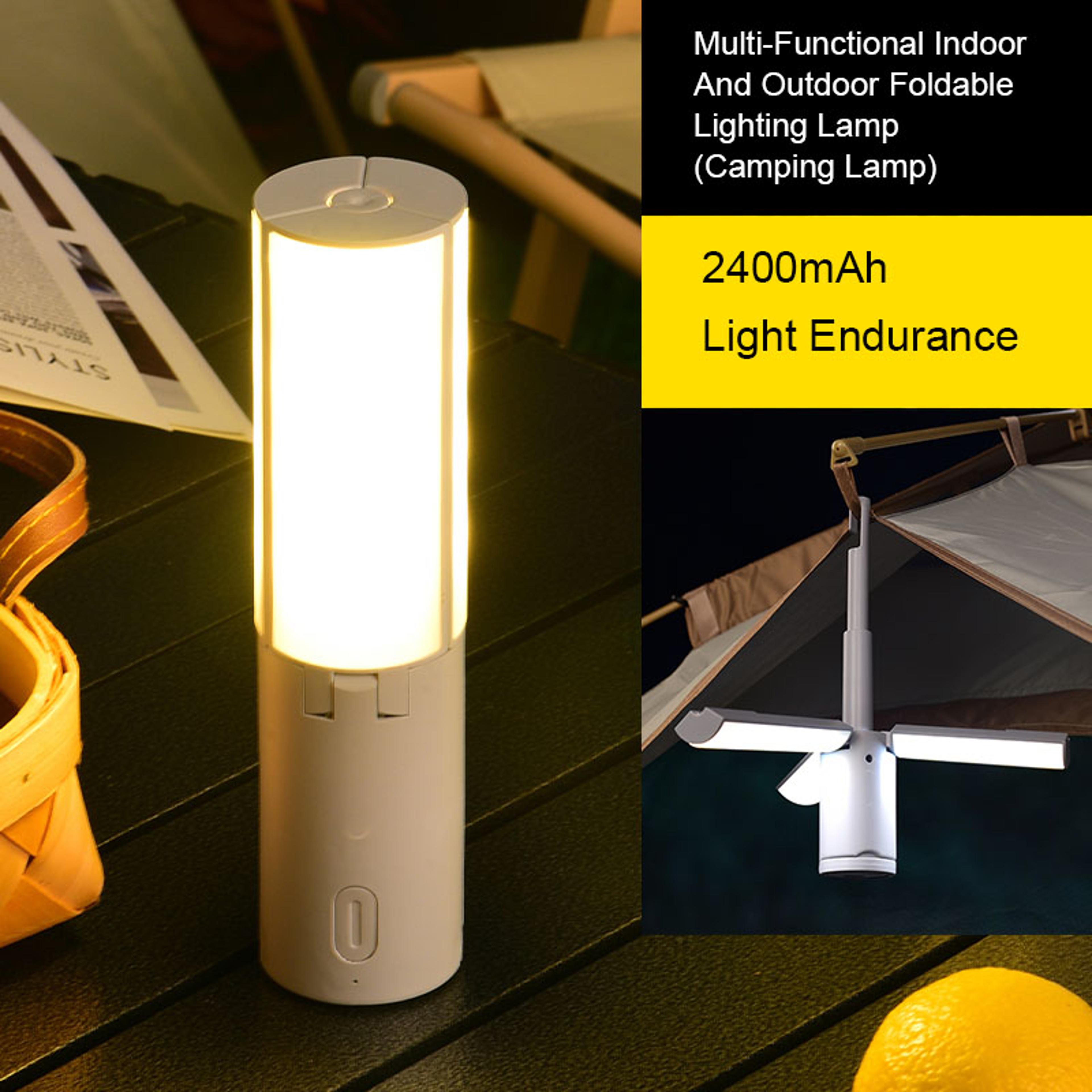 rechargeable camping lantern portable led camping light with 3 modes and dimmable brightness