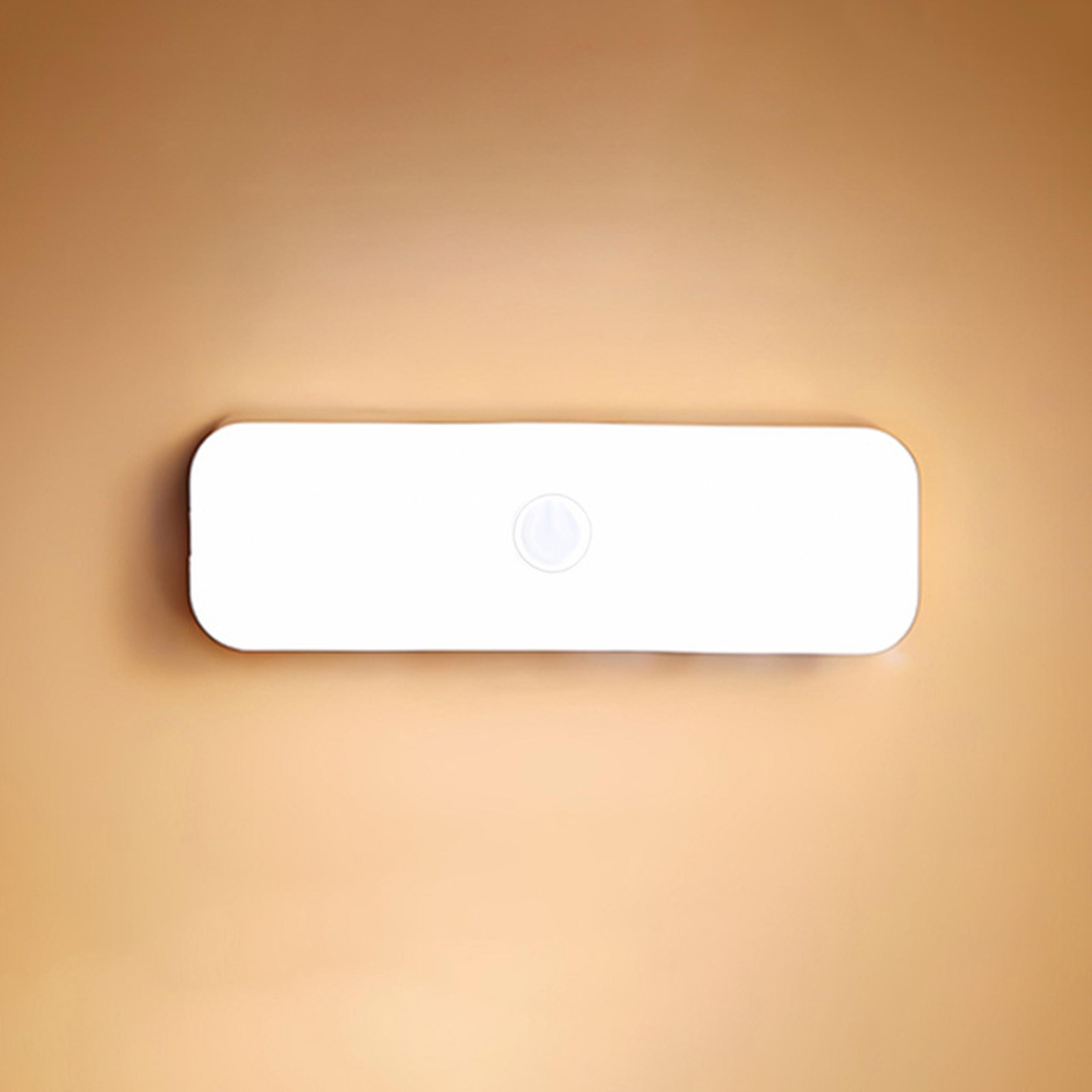 magnetic rechargeable night light led bedside lamp with touch control 3 color eye care lighting