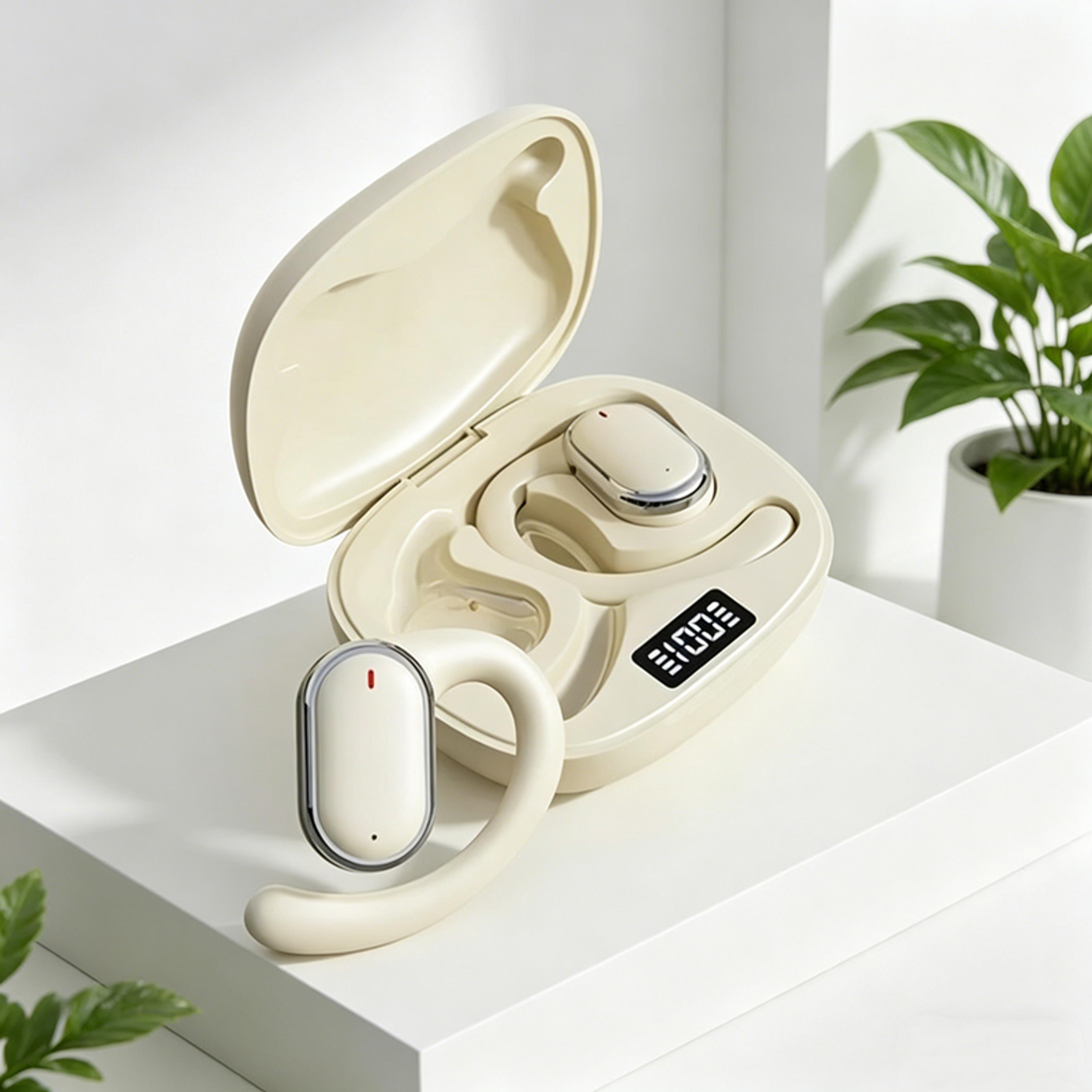 x93 wireless ear hooks bluetooth 5.3 open ear headphones with enc noise reduction