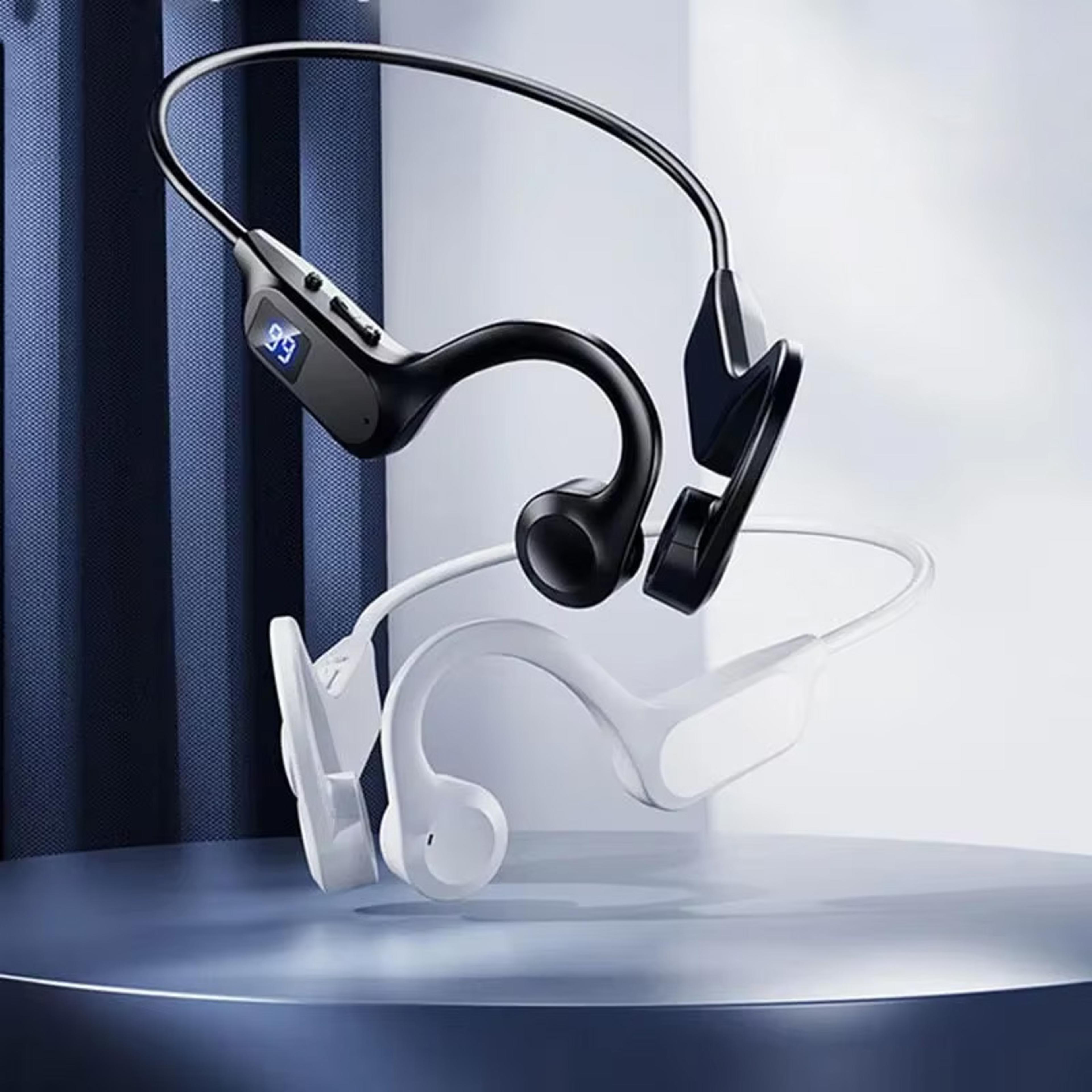 x7 bone conduction headphones wireless sports bluetooth headphones with mic for running swimming