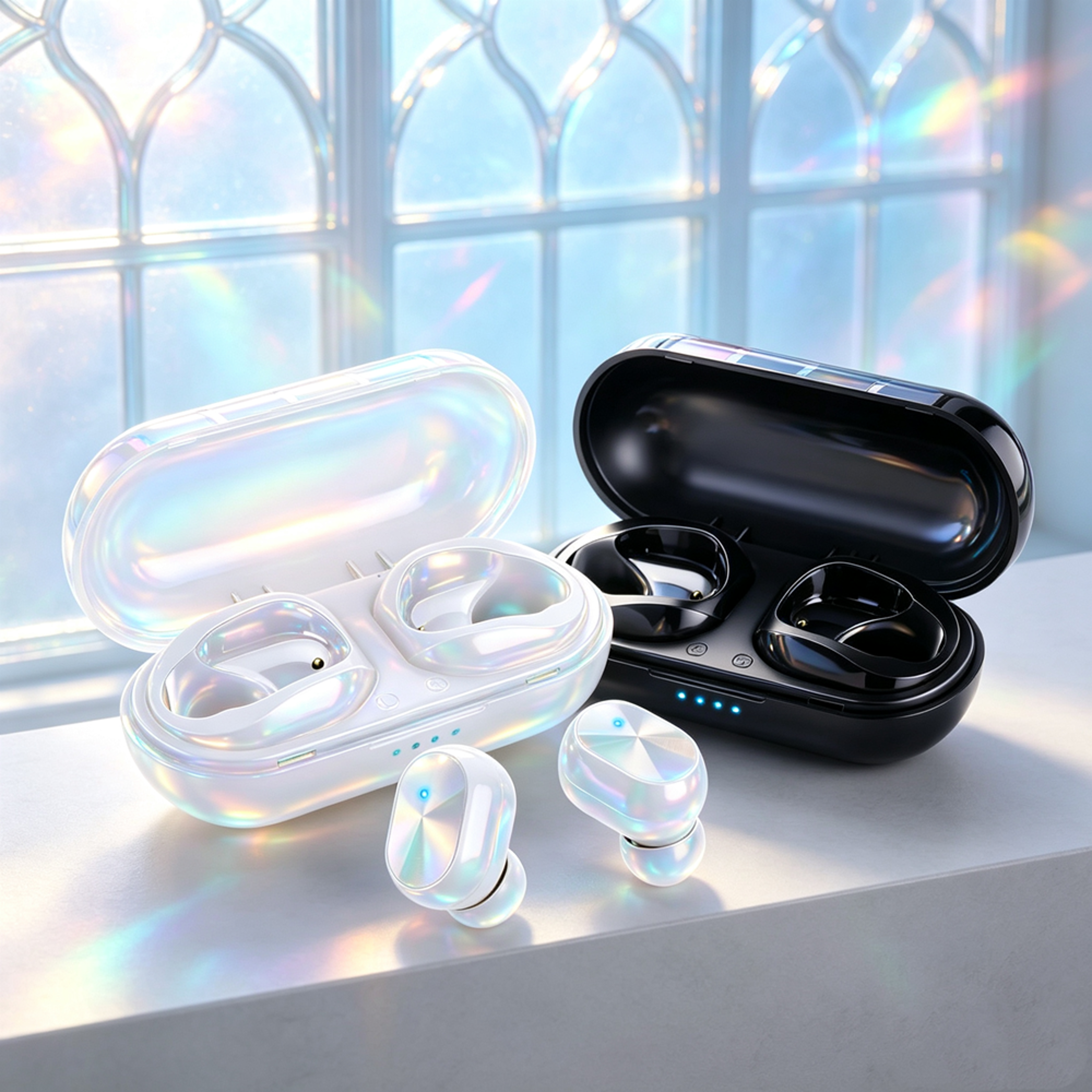 comfortflex wireless earbuds bluetooth earphones with flexible open ear design
