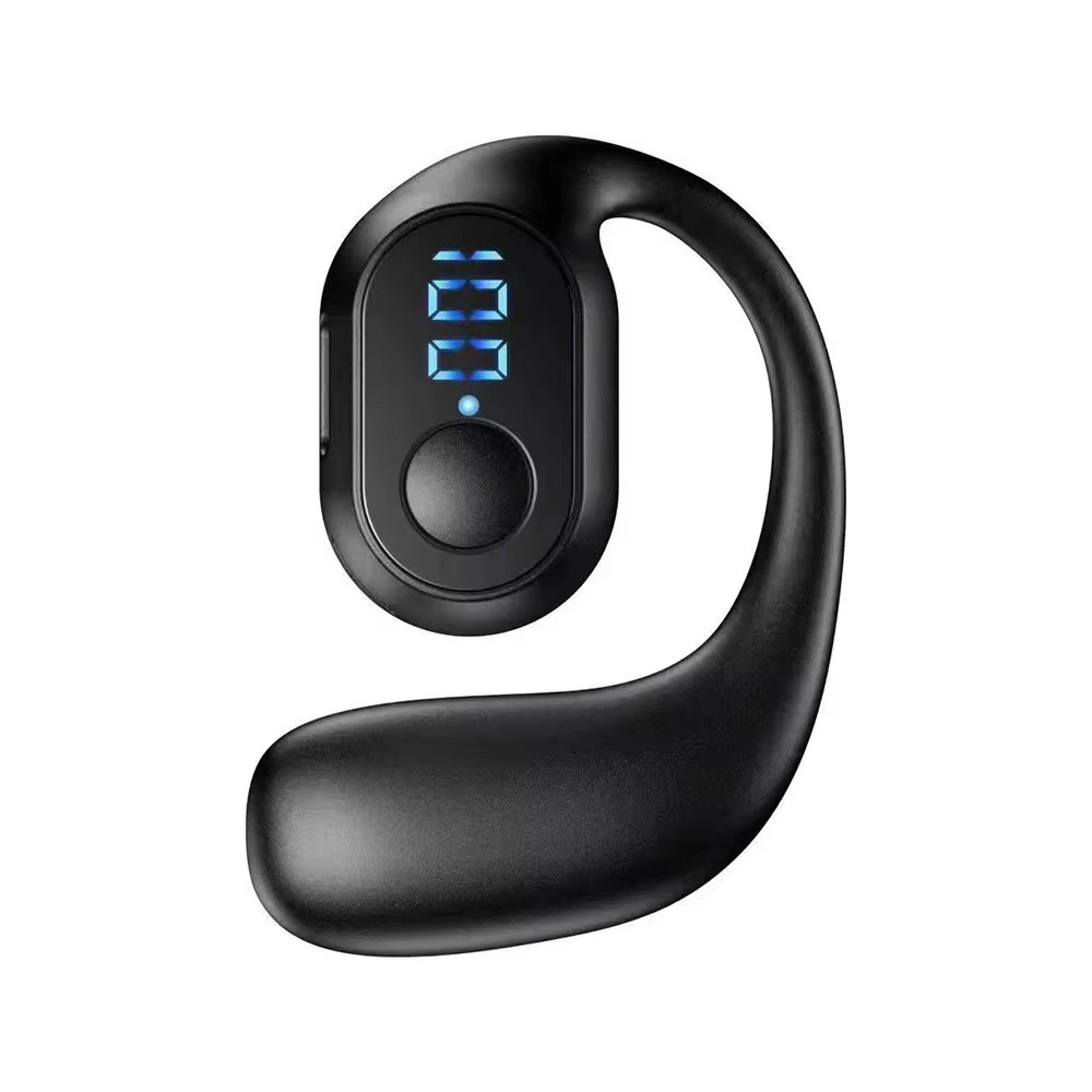 bluetooth 5.4 ear hook wireless earbuds with noise cancelling, hifi stereo & waterproof sports headphones
