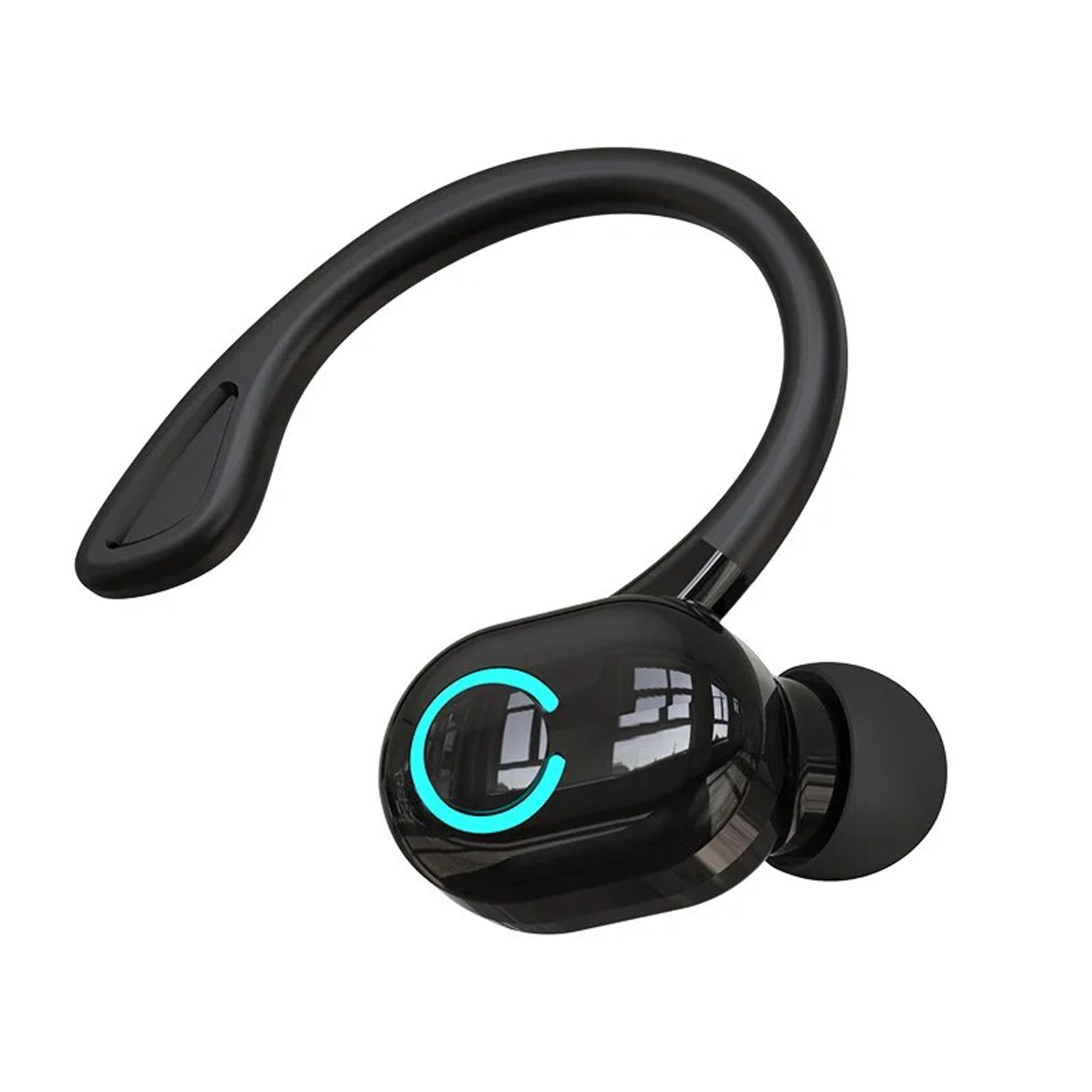 business bluetooth headset wireless handsfree earpiece for calls, music & sports
