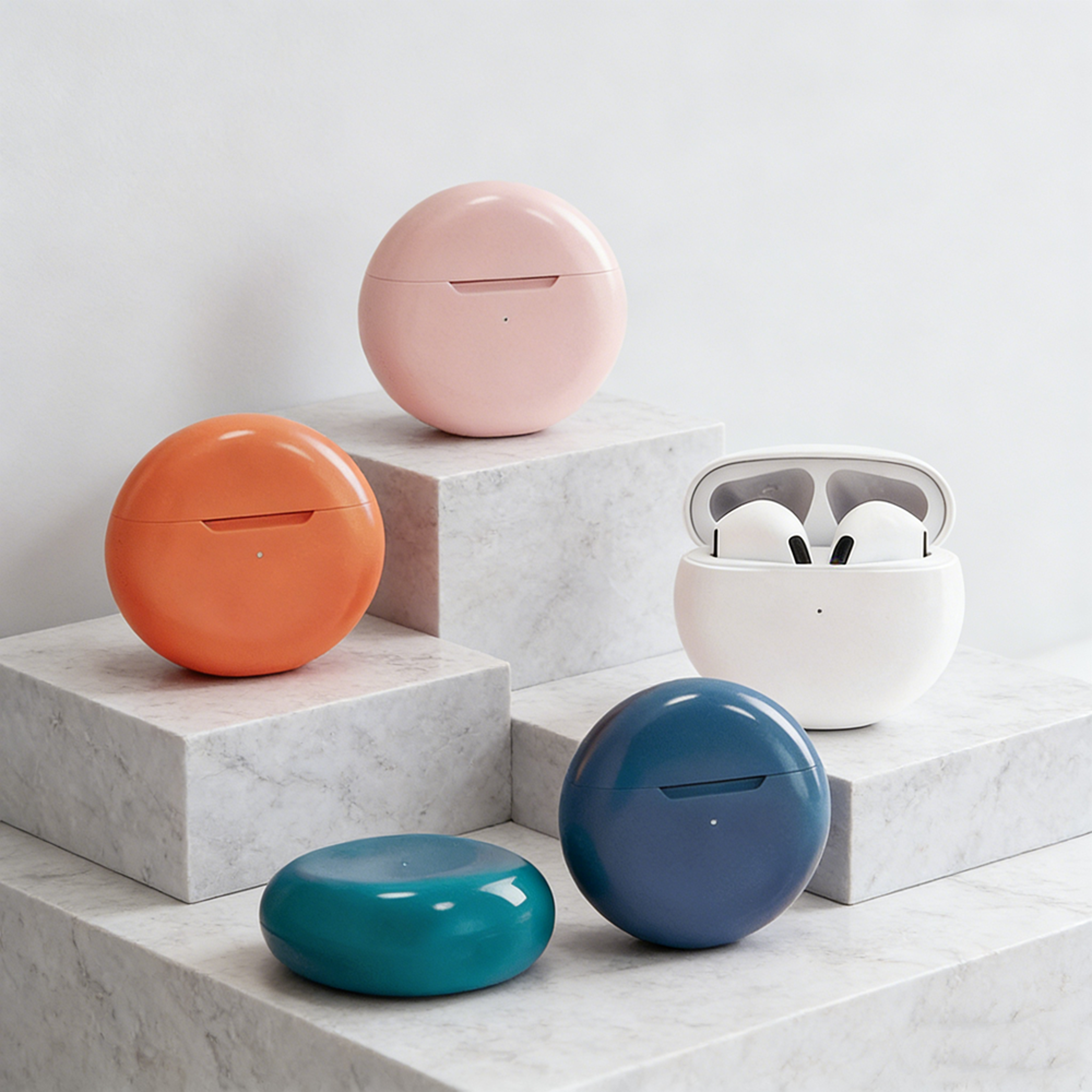 truesound tws wireless earbuds with bluetooth 5.3 stereo sound & charging case