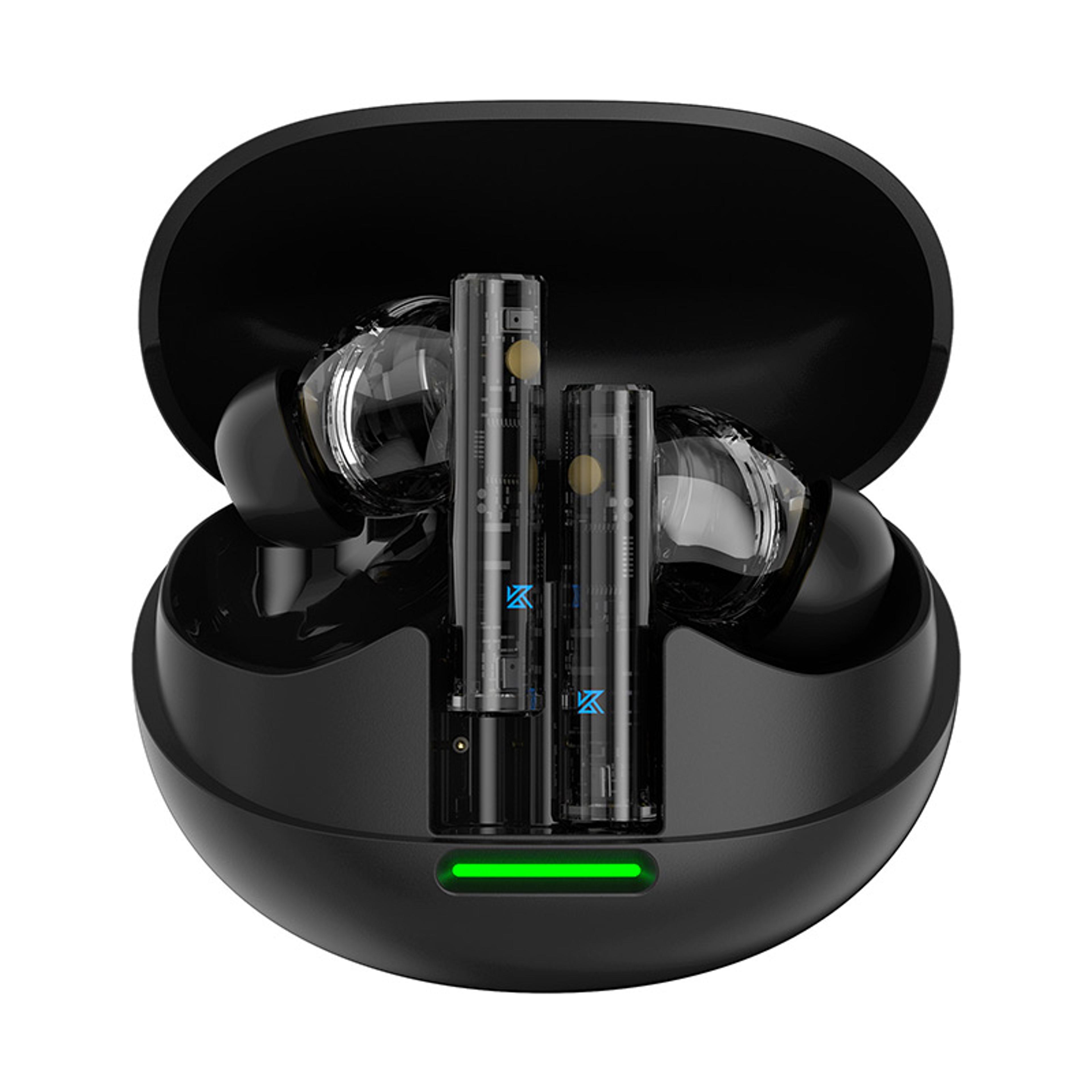 kz carol pro bluetooth 5.4 earbuds with anc 6 mic true wireless earbuds