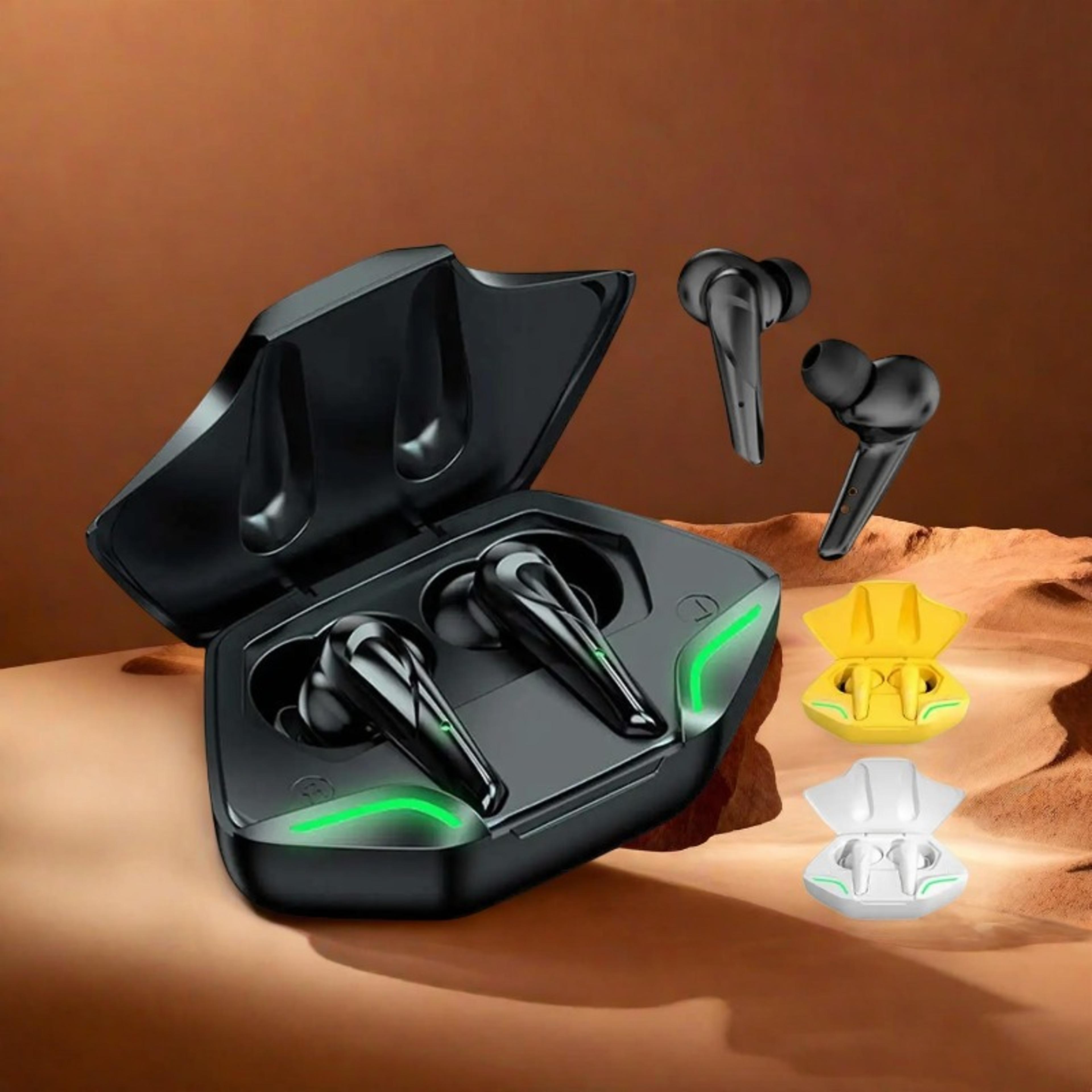 x15 pro wireless gaming earbuds with bluetooth 5.3, deep bass & hd mic
