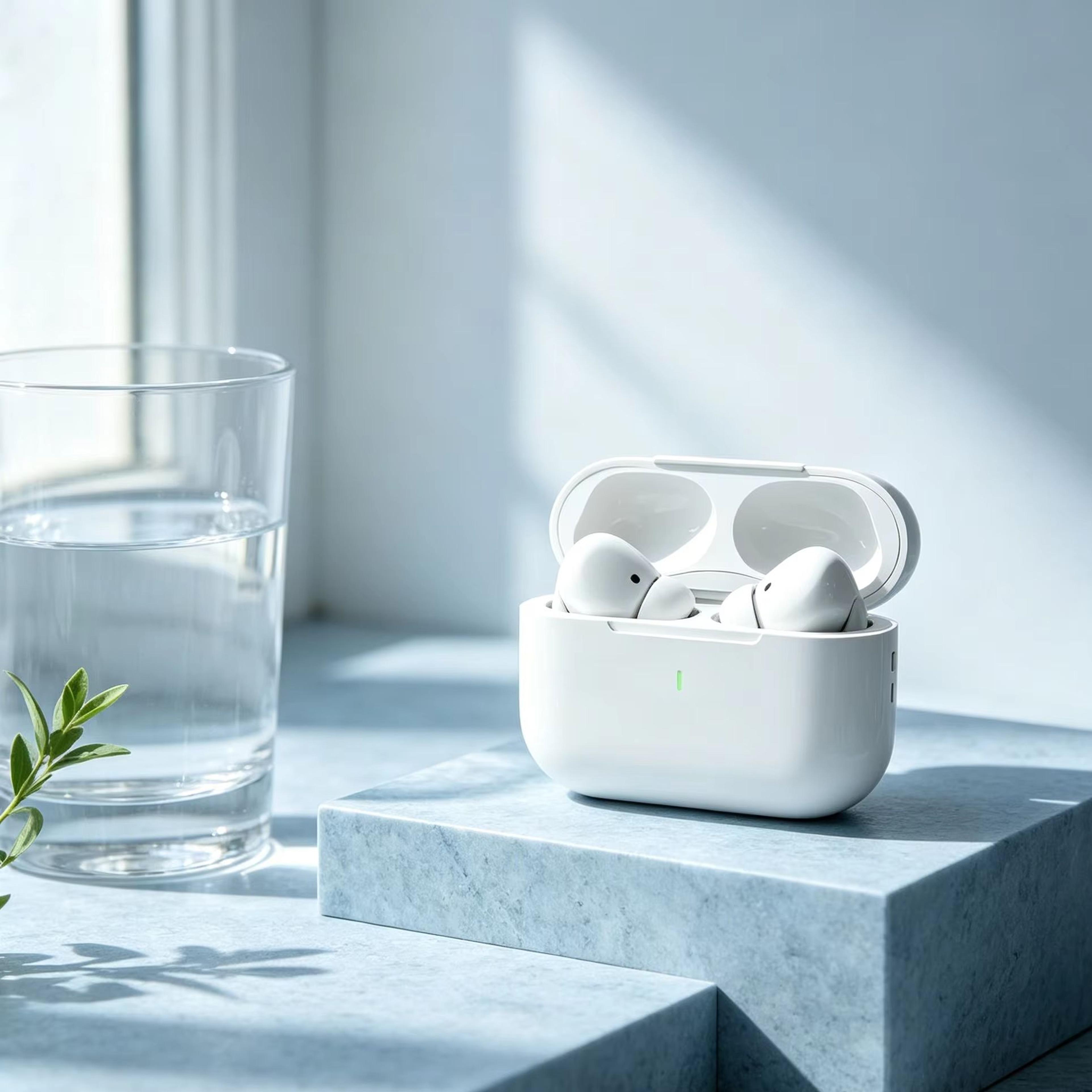 true wireless bluetooth earbuds with noise isolation stereo sound & comfortable tws headset