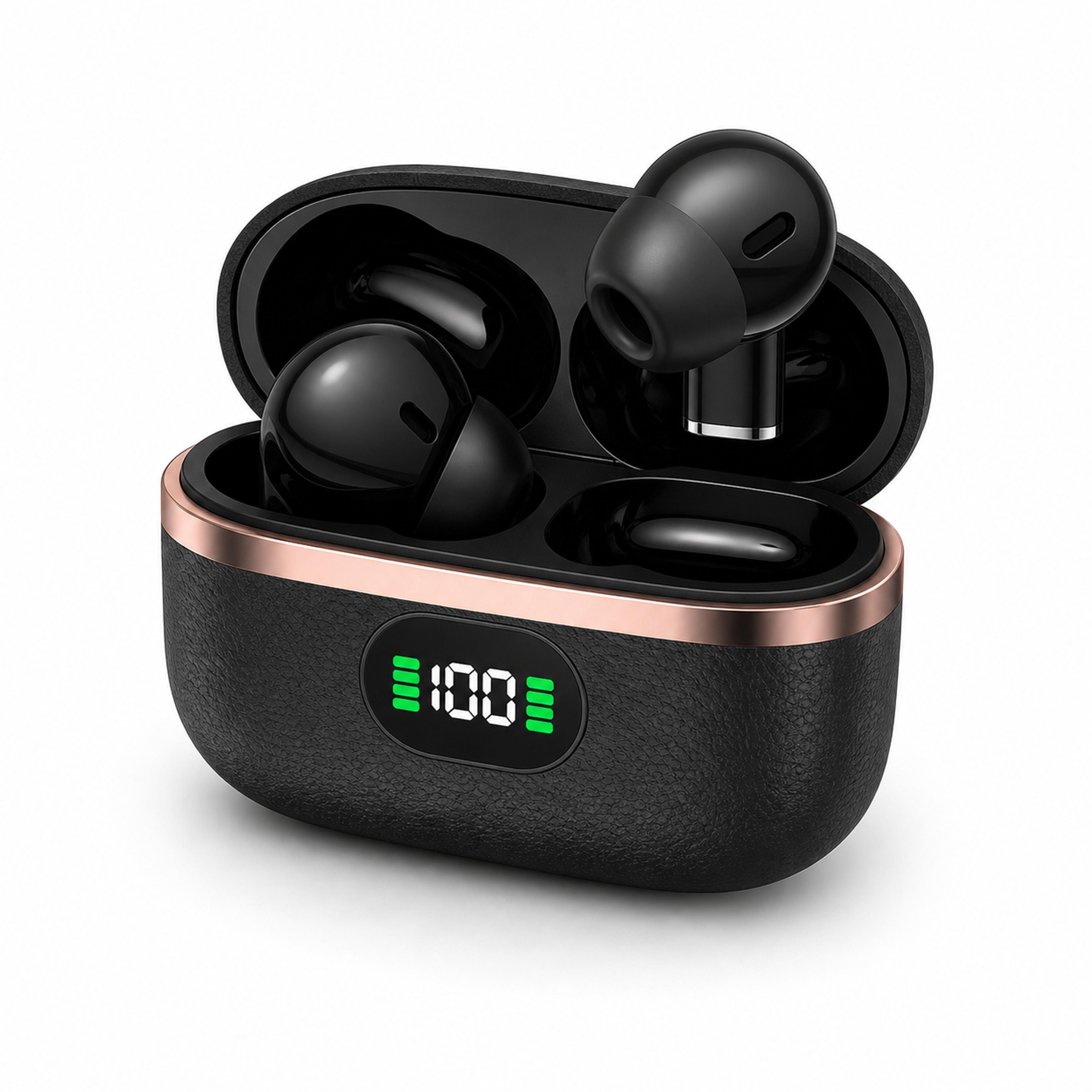 open ear bluetooth ear clip headphones bone conduction sports wireless earbuds with mic