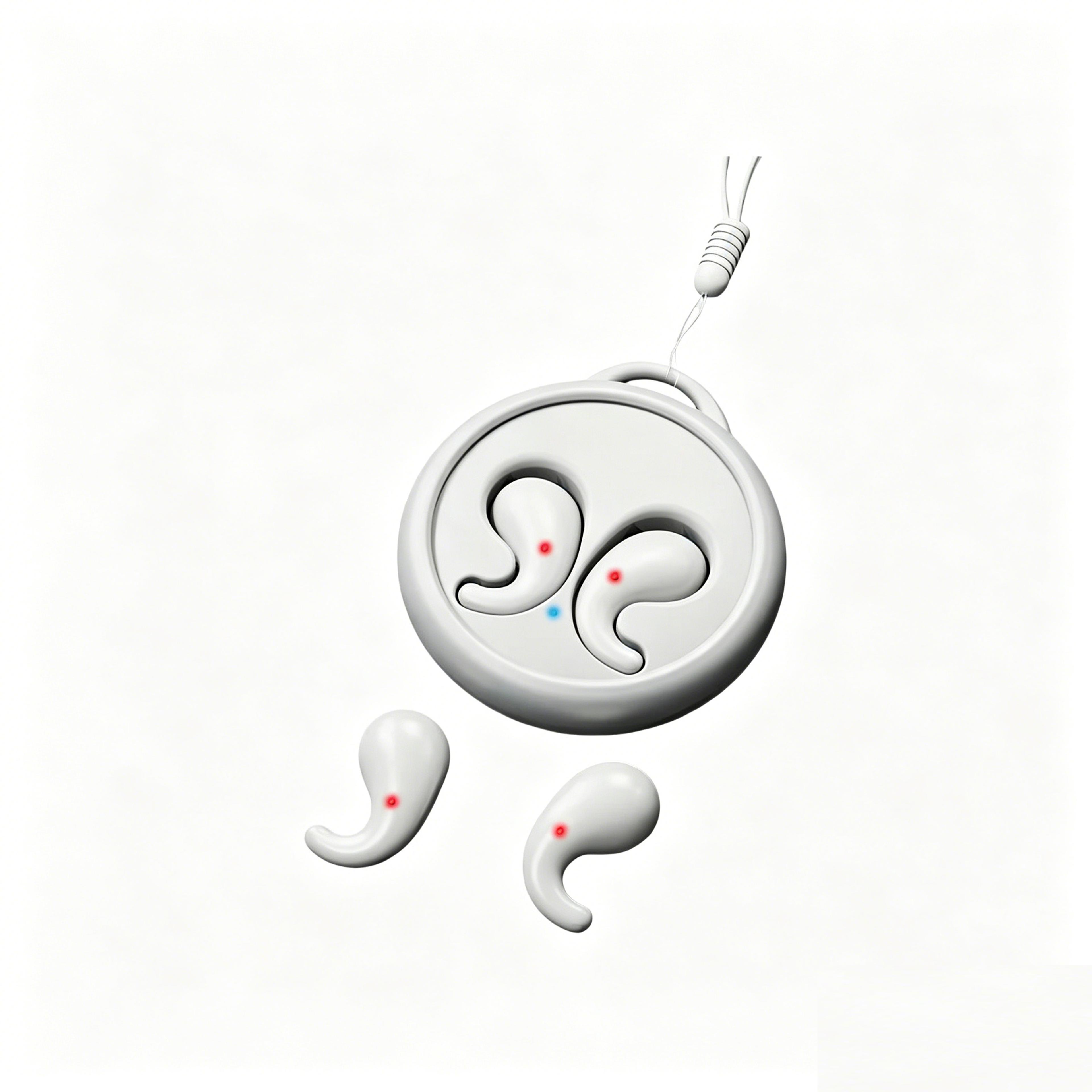 soft silicone sleep earbuds for side sleep with anti loss lanyard comfortable sleep headphones