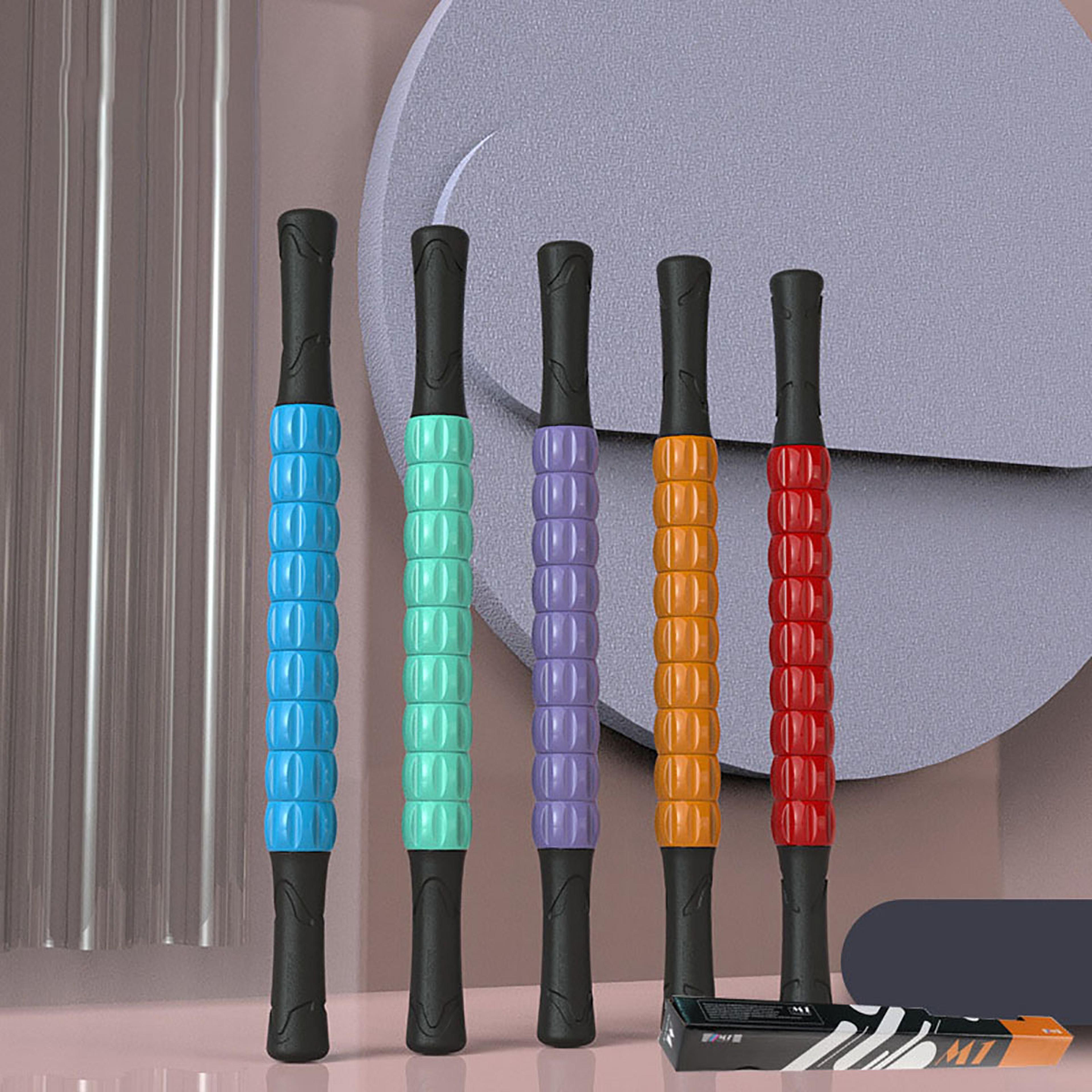 deep tissue massage stick muscle roller for fascia recovery & fitness