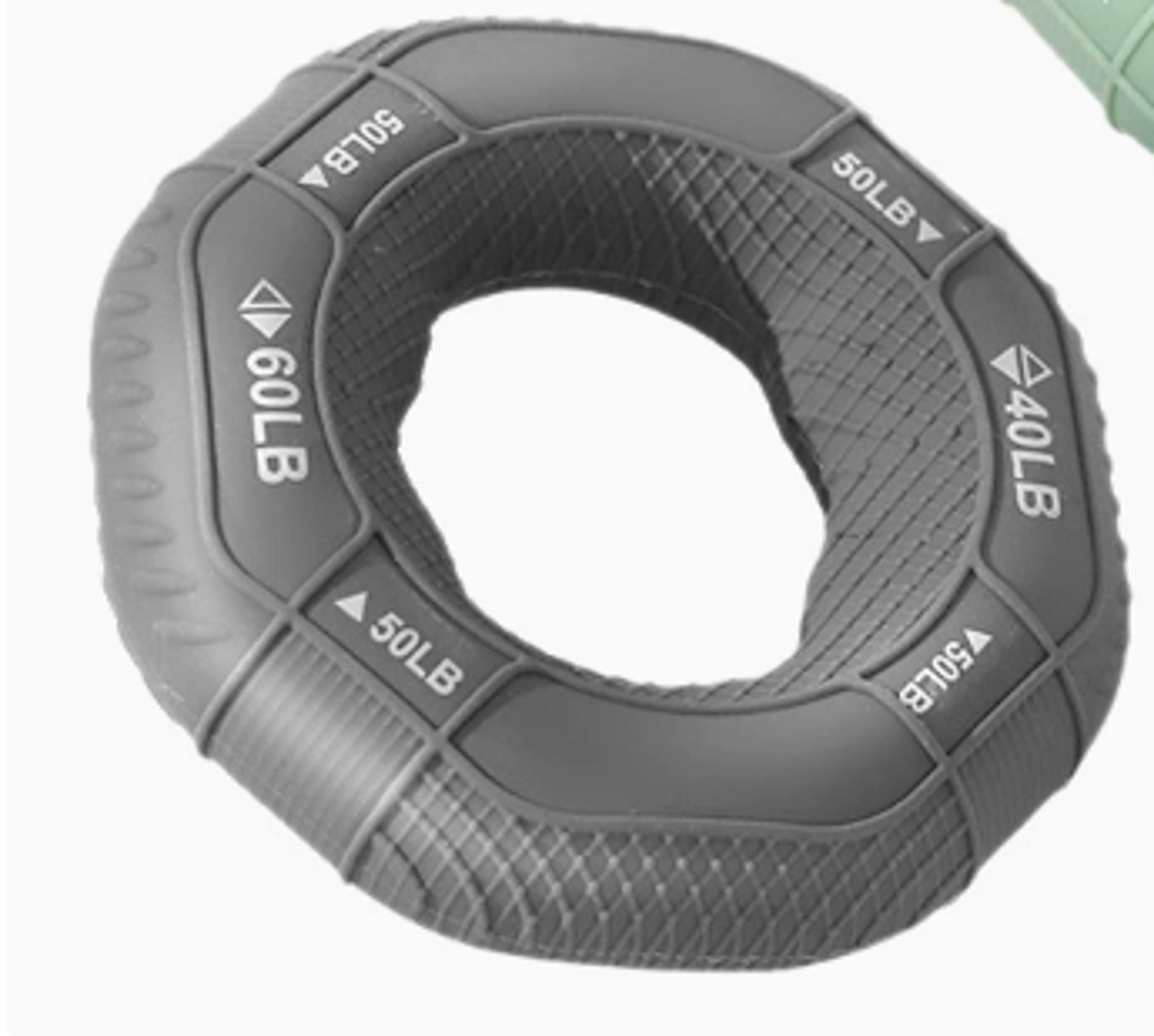 silicone hand grip strengthener ring for finger strength training and forearm fitness