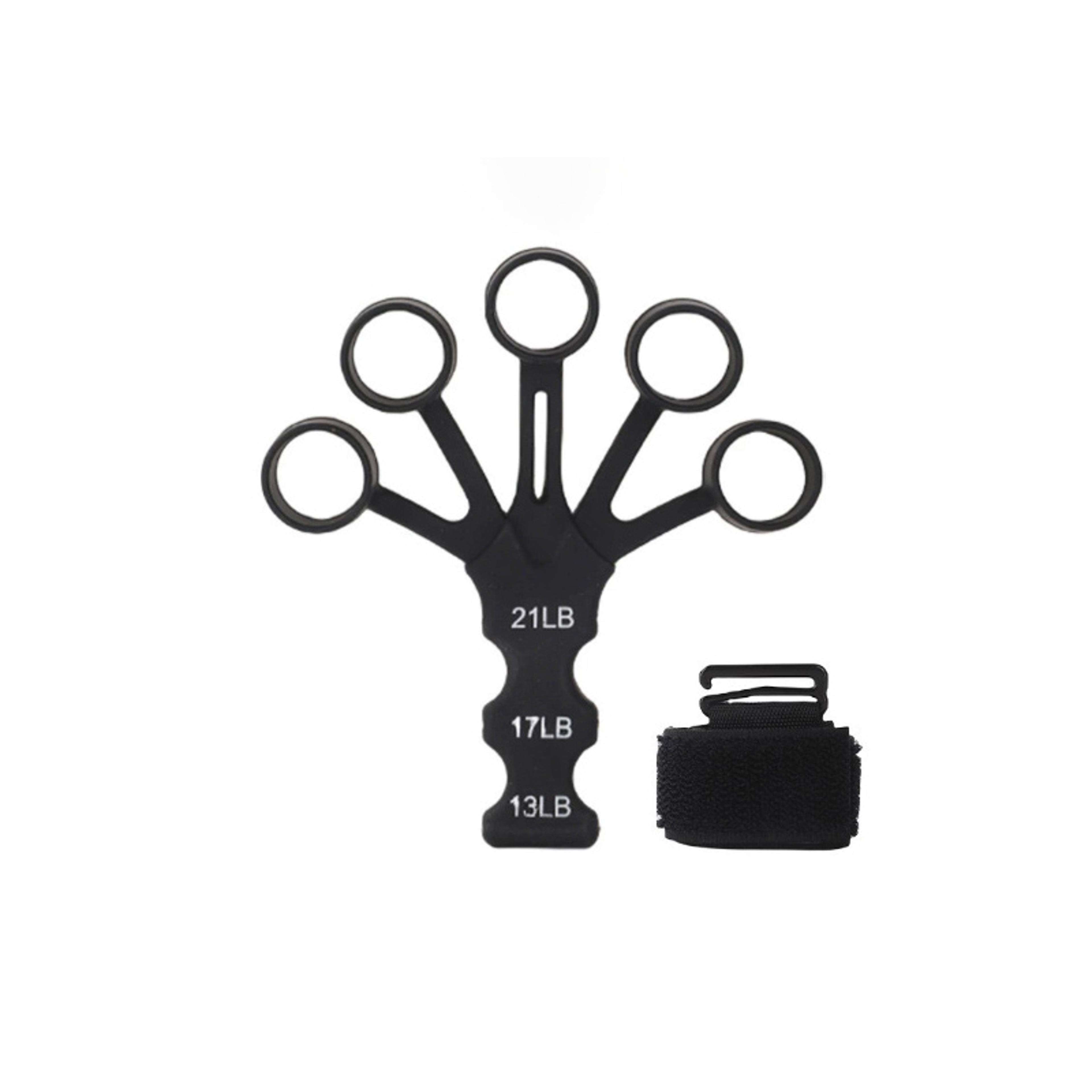 silicone finger strength trainer hand grip exerciser for finger rehabilitation & wrist flexibility