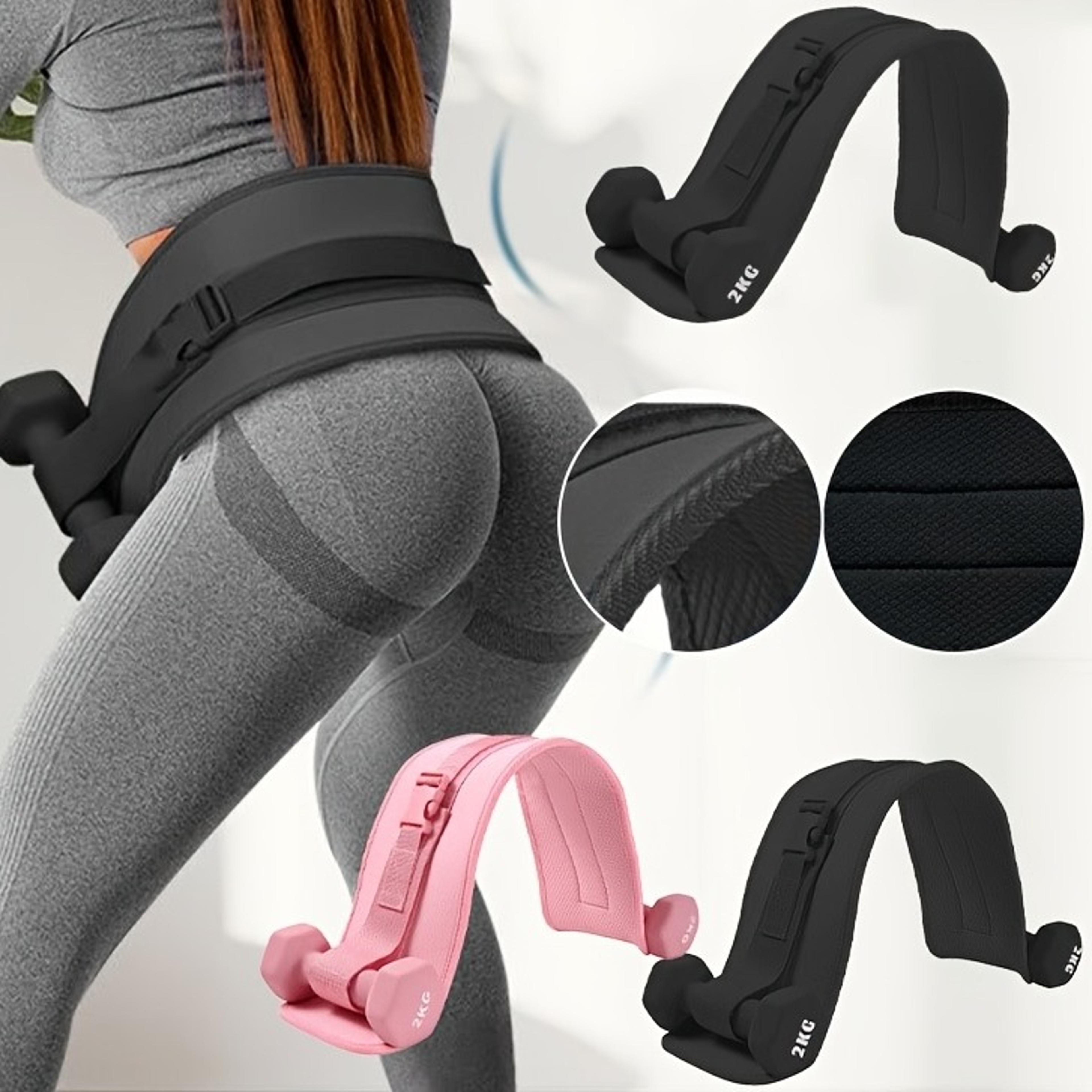 hip thrust belt for dumbbells & weights glute bridge trainer for core strength workouts