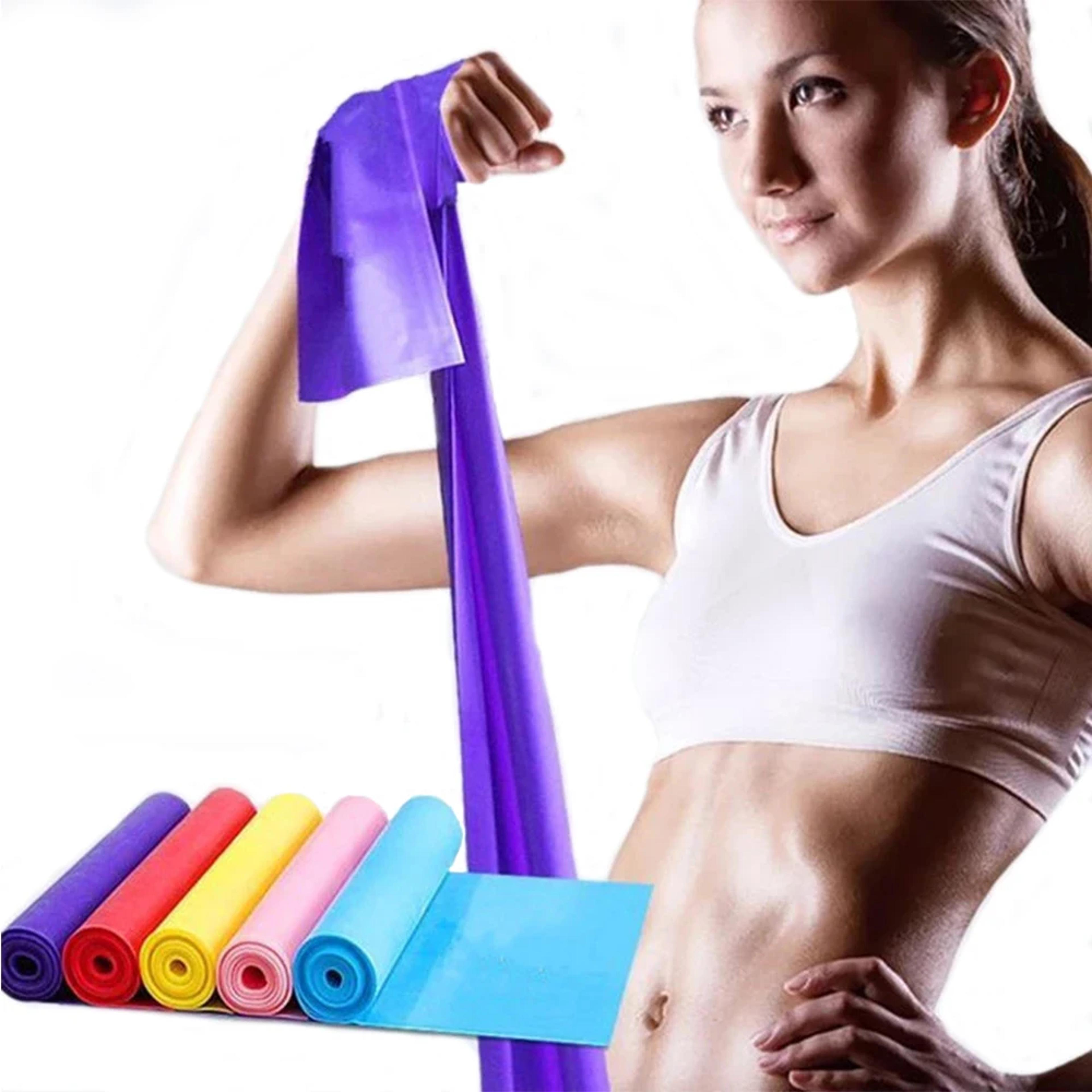 flexfit resistance bands for pilates, hip & full body strength training