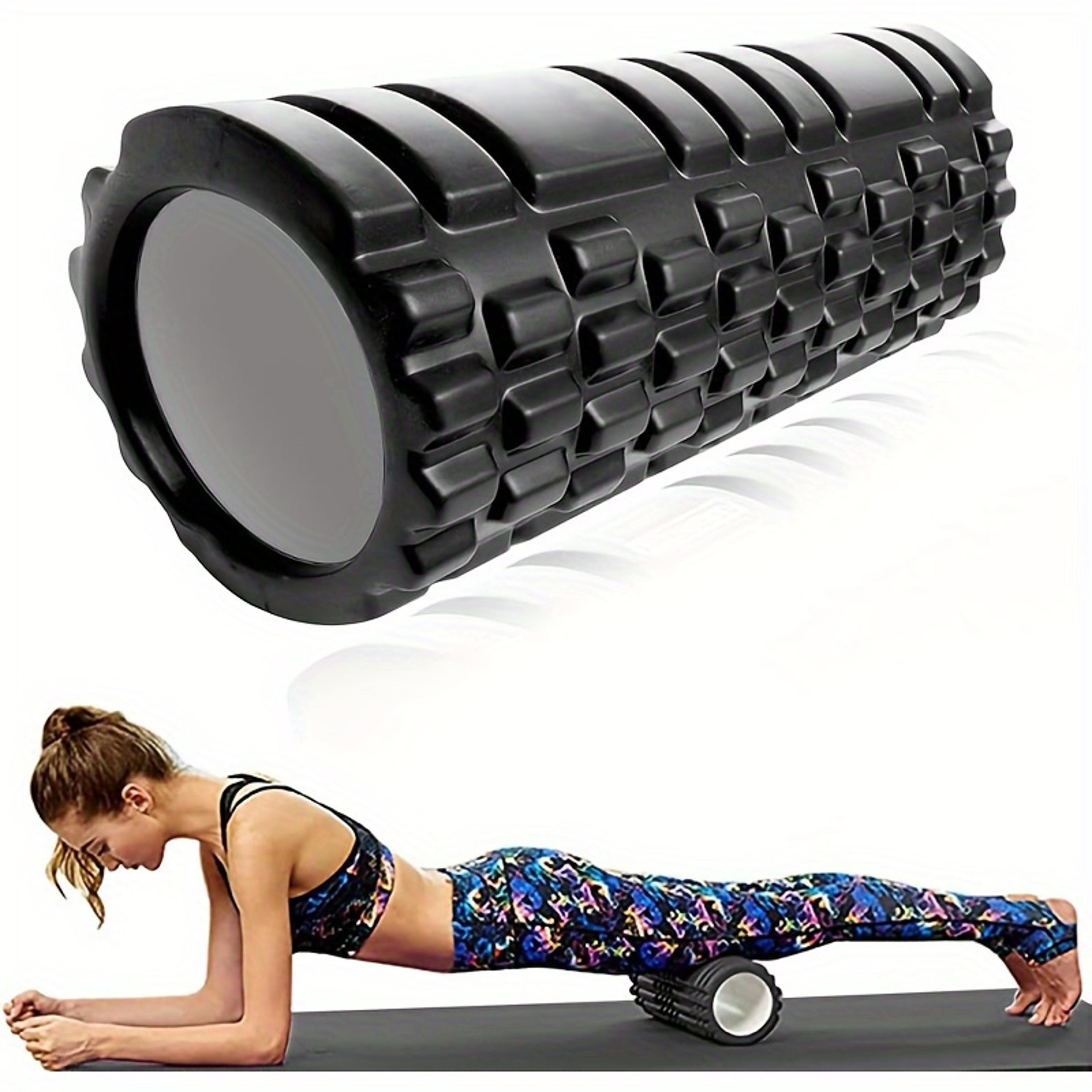 eva foam roller for muscle recovery, yoga, pilates & physical therapy