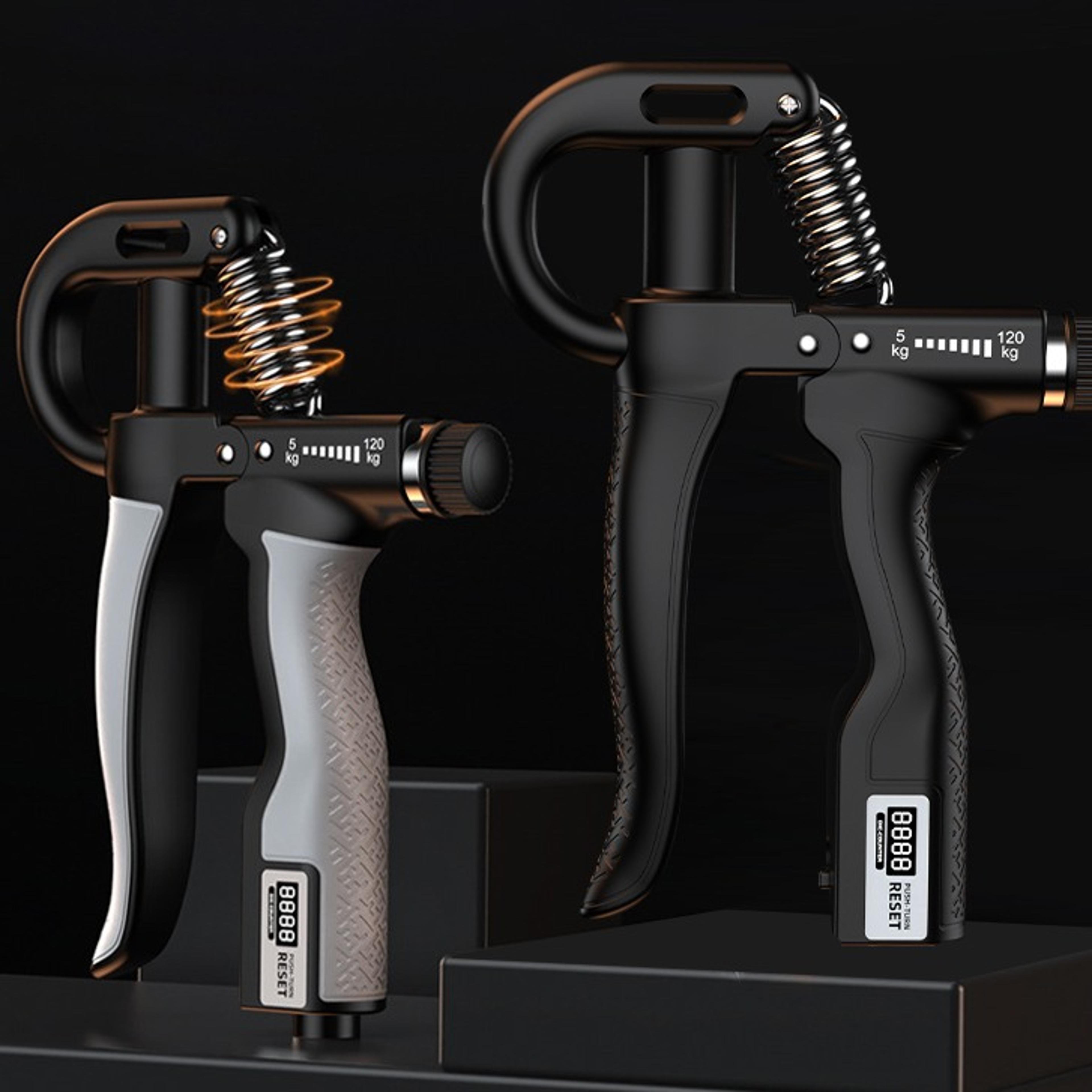 adjustable hand gripper grip strength trainer for forearm, finger & wrist fitness