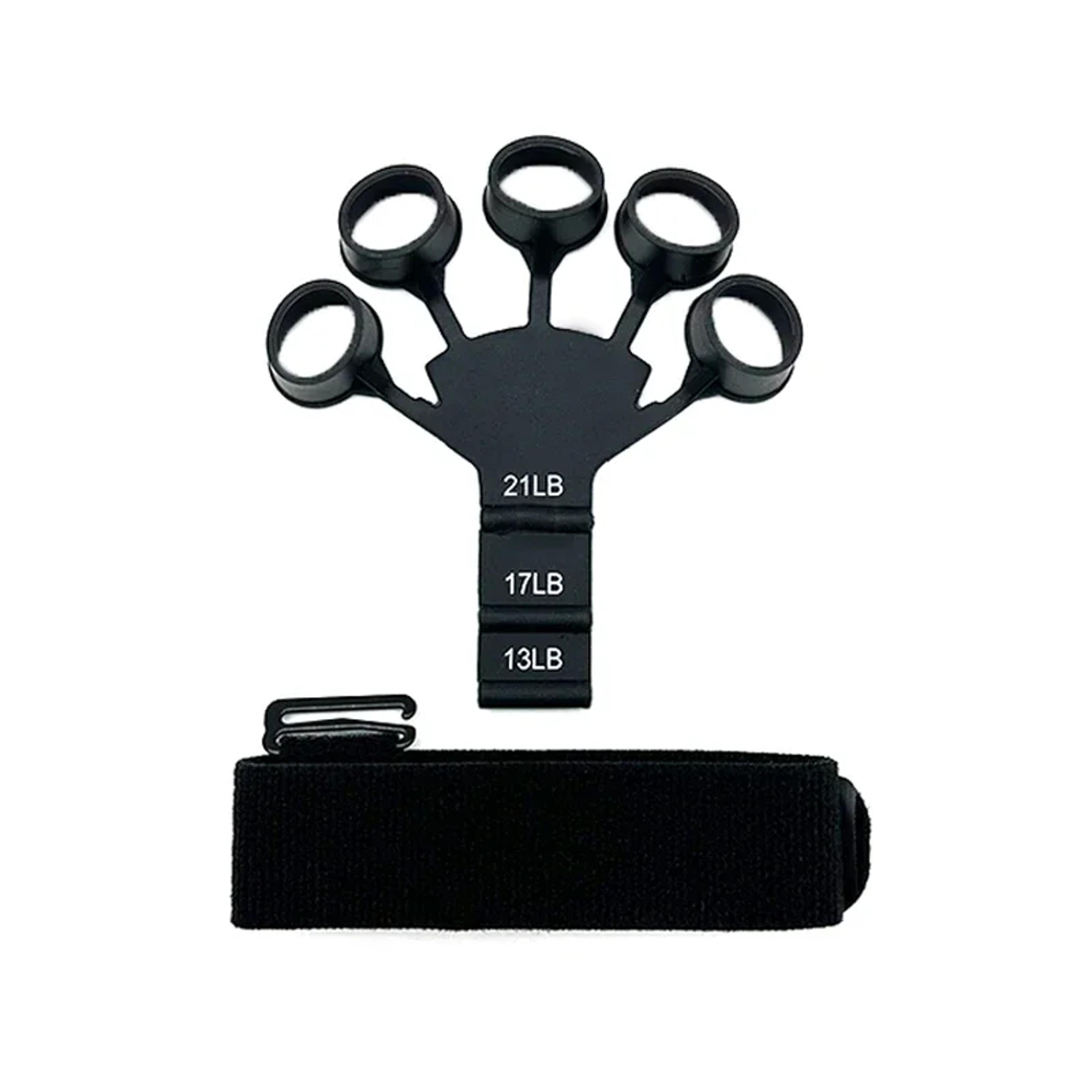 silicone hand grip strengthener & finger exerciser grip trainer for strength, recovery & fitness